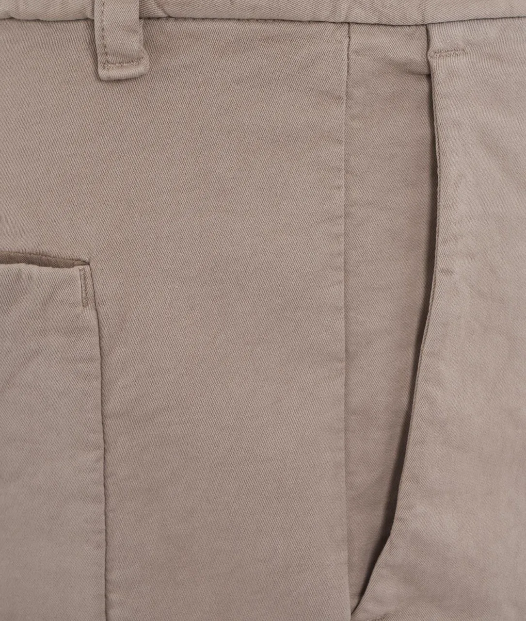 Pantaloni di cotone beige beige