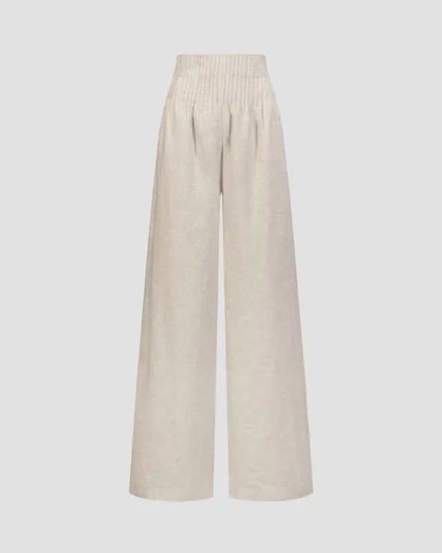 Pantaloni di lino Joslin Delilah