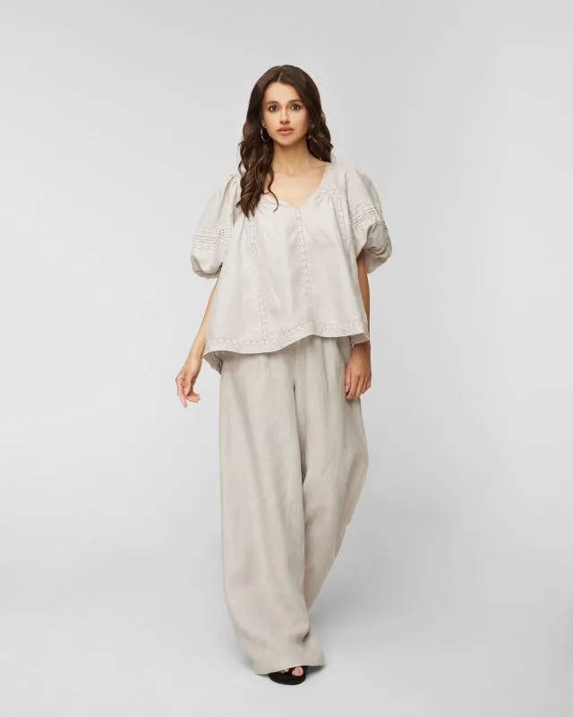 Pantaloni di lino Joslin Delilah