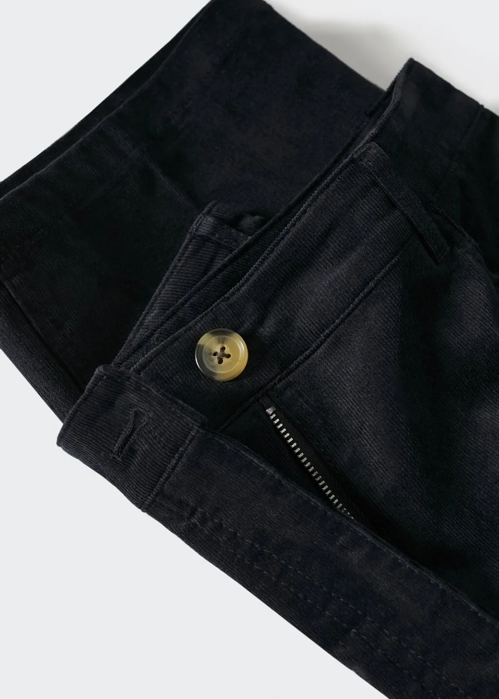 Pantaloni flare micro velluto a coste