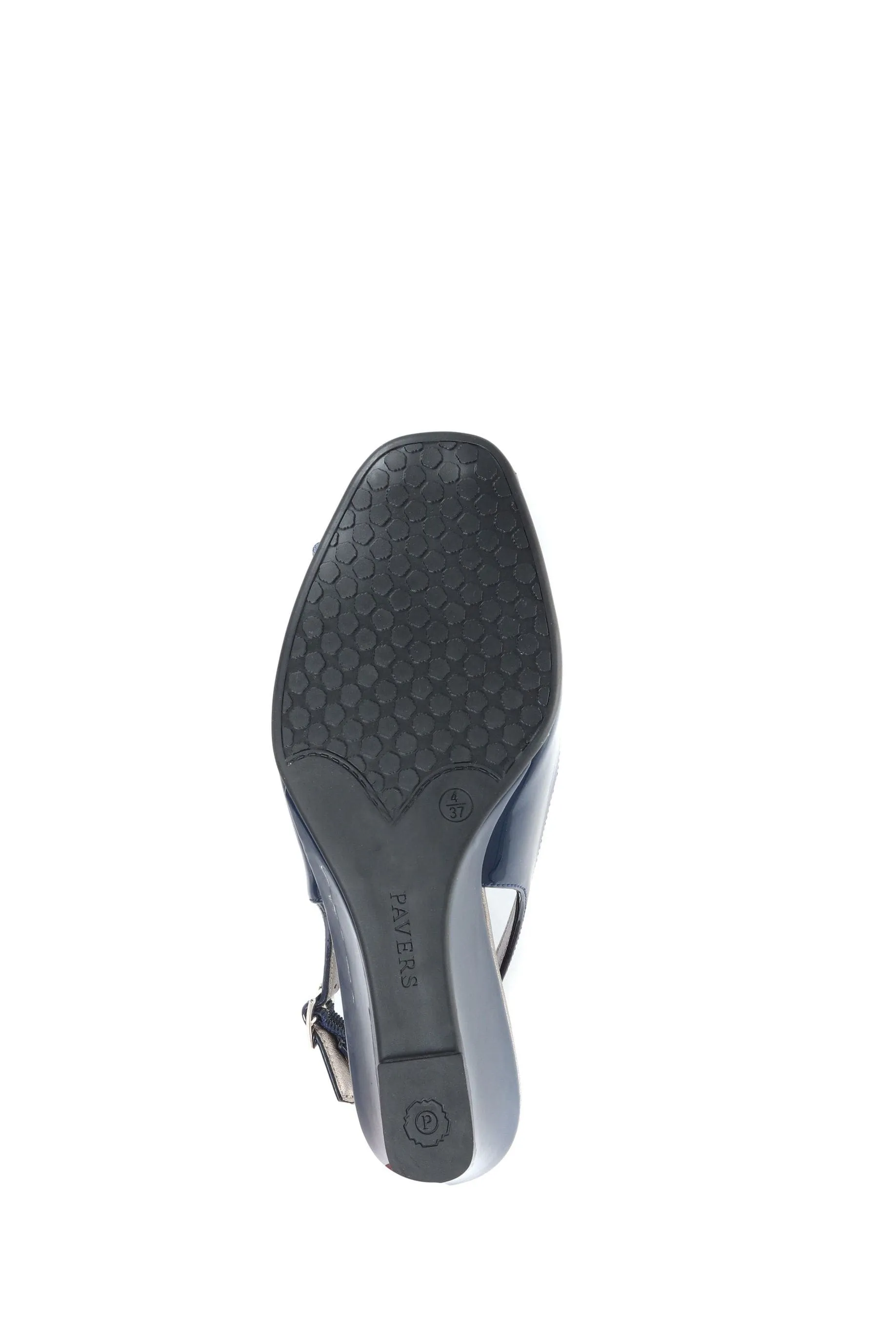 Pavers - Scarpe con zeppa aperte in punta e cinturino posteriore