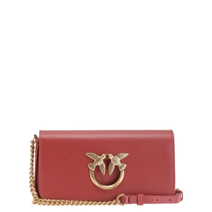 Pinko Borsa Love Click Baguette Rosso