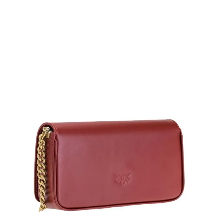 Pinko Borsa Love Click Baguette Rosso