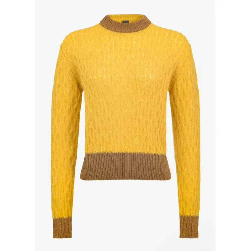 PINKO maglia lana ASCIUTTO 1 YELLOW
