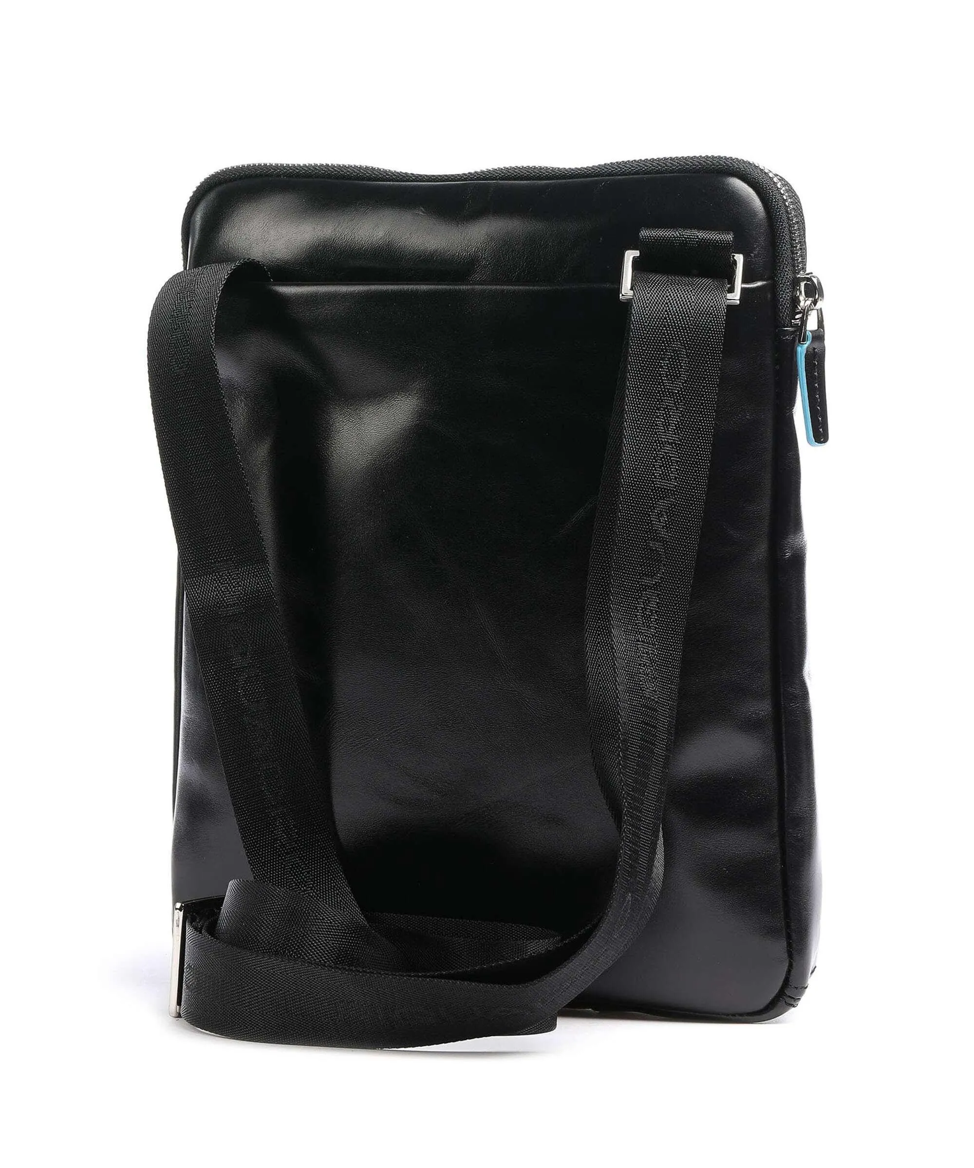  Piquadro Blue Square Borsa a tracolla pelle nero  