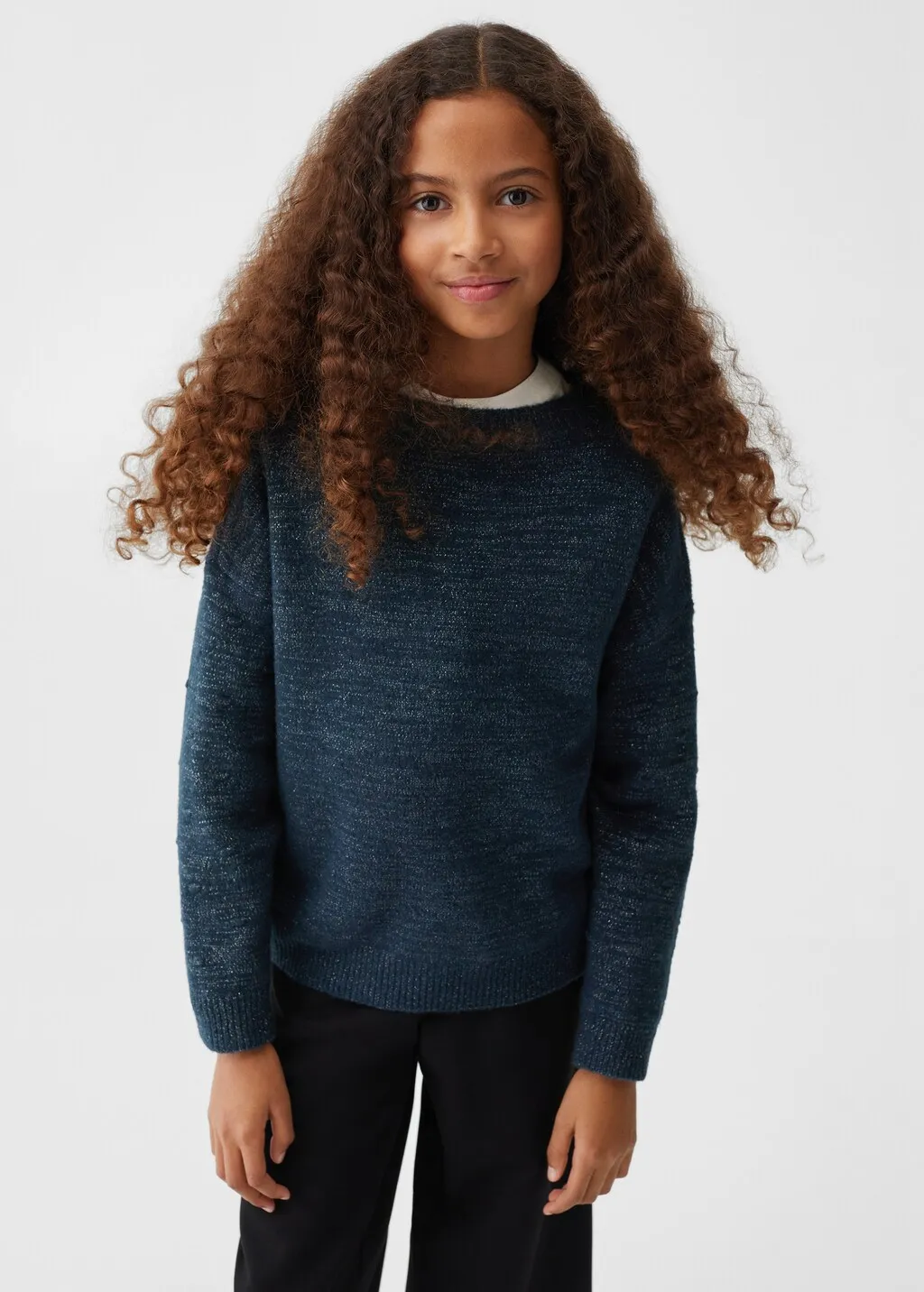 Pullover maglia lurex