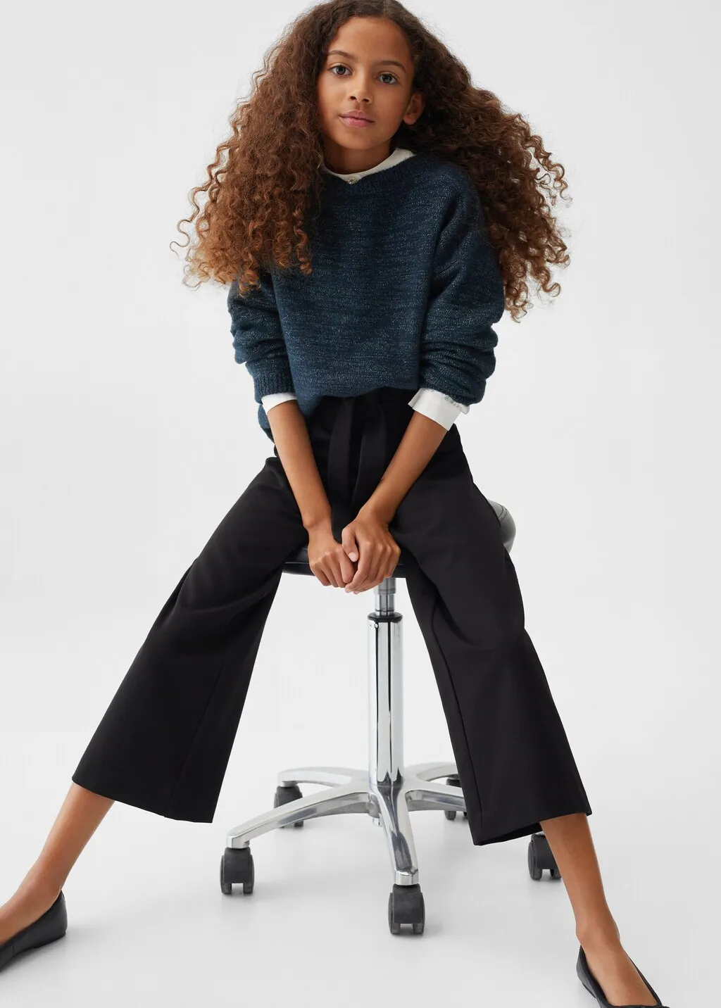 Pullover maglia lurex
