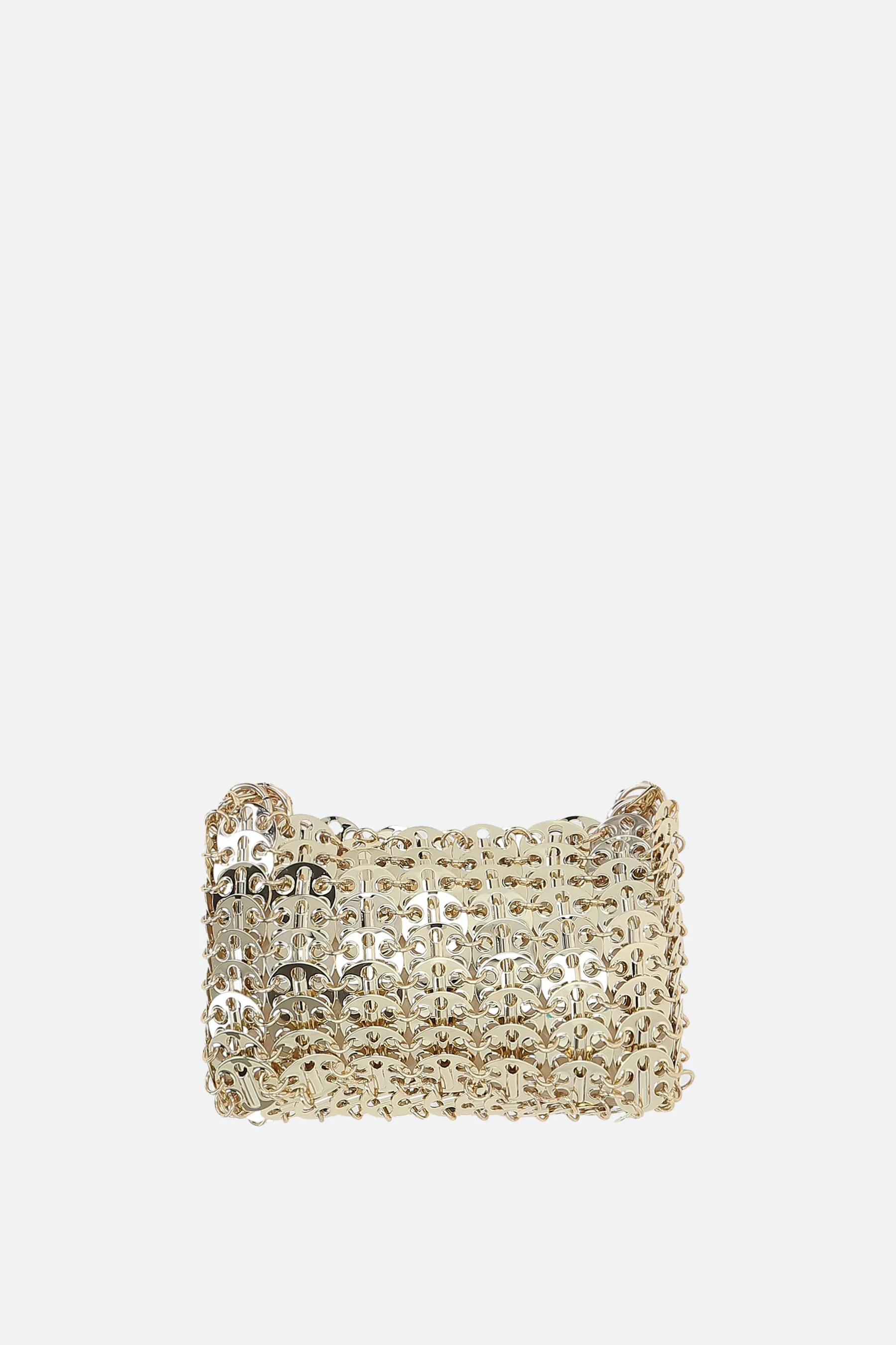  RABANNE borsa a spalla 1969 nano in metallo 