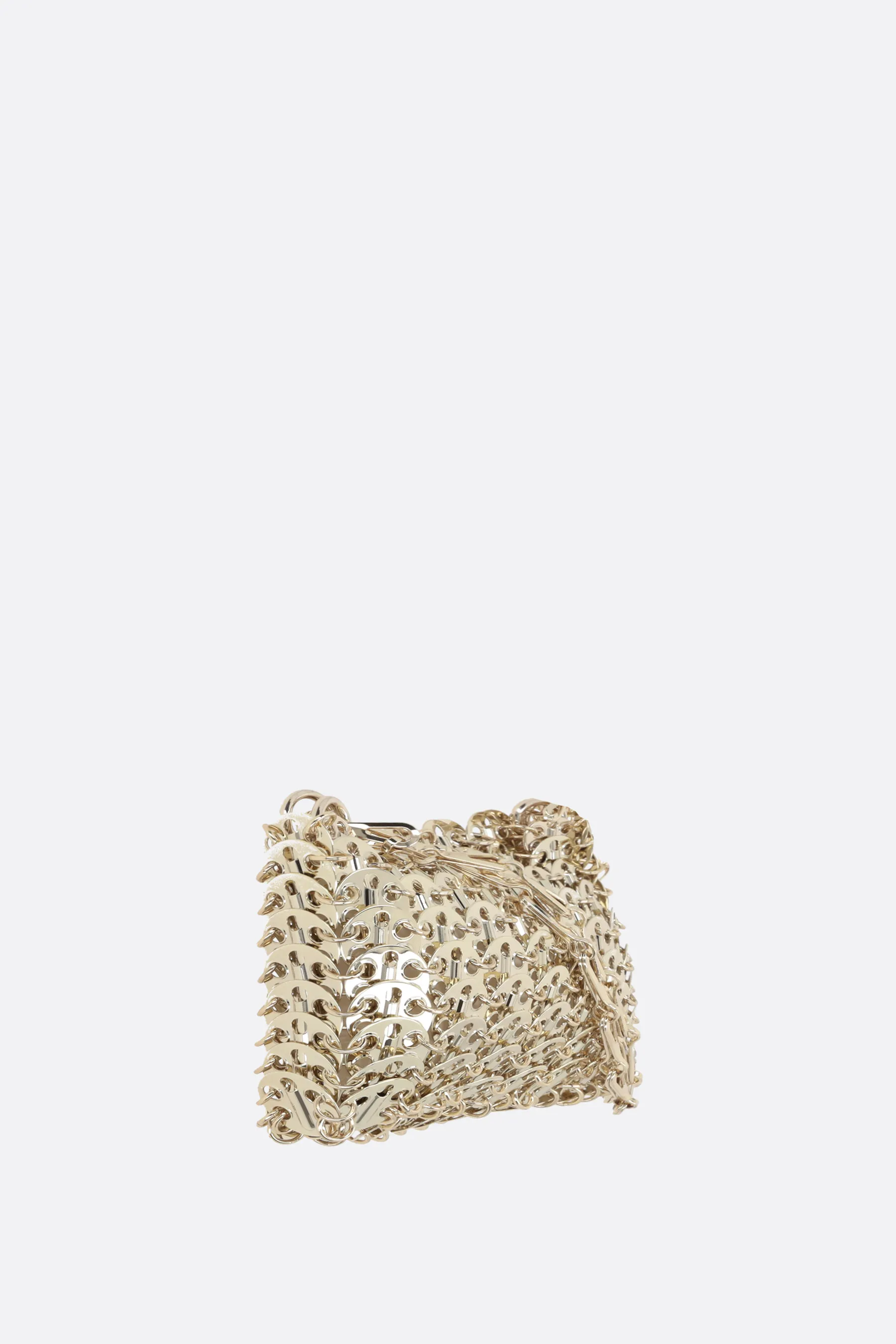  RABANNE borsa a spalla 1969 nano in metallo 