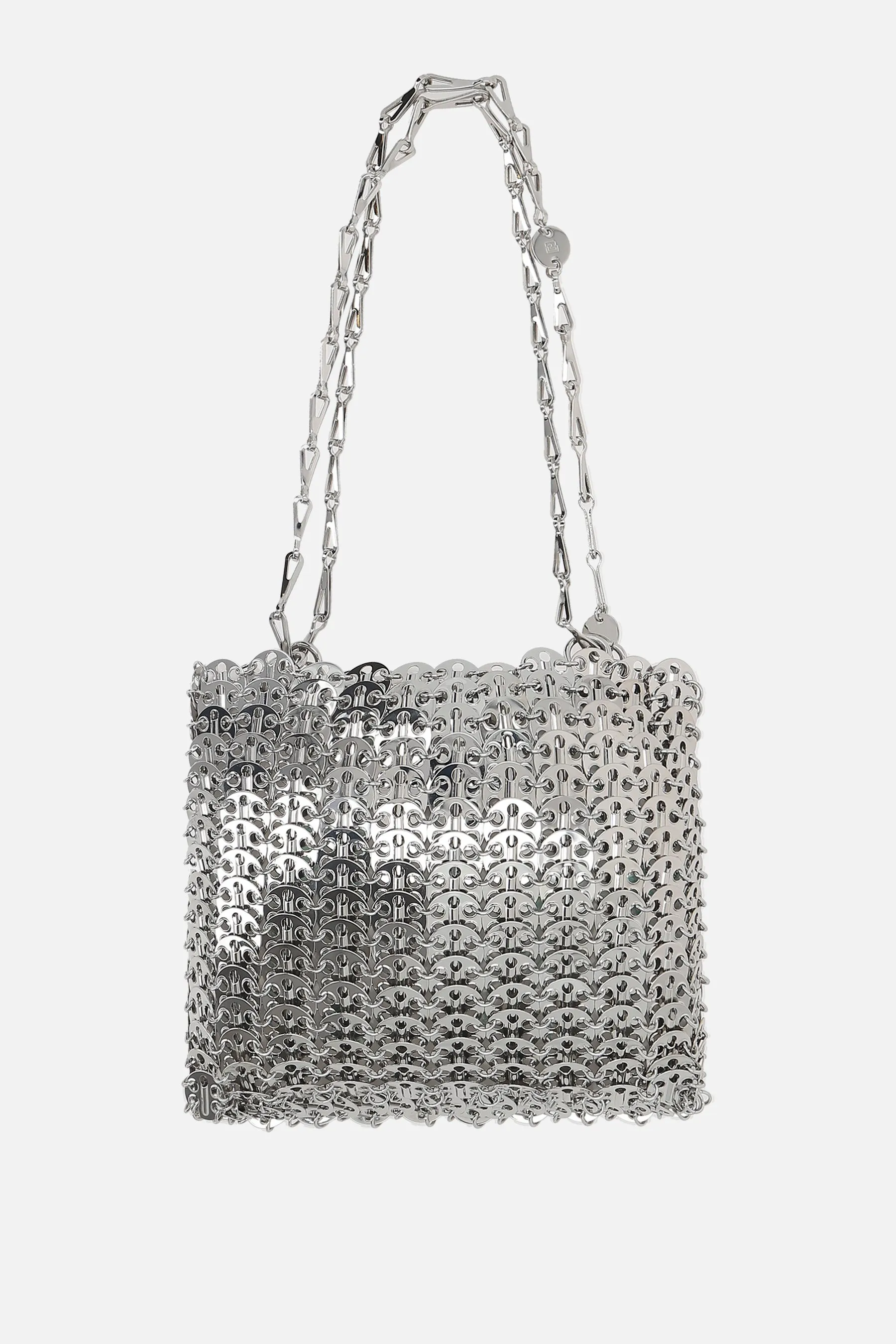  RABANNE borsa a spalla Iconic 1969 in metallo 