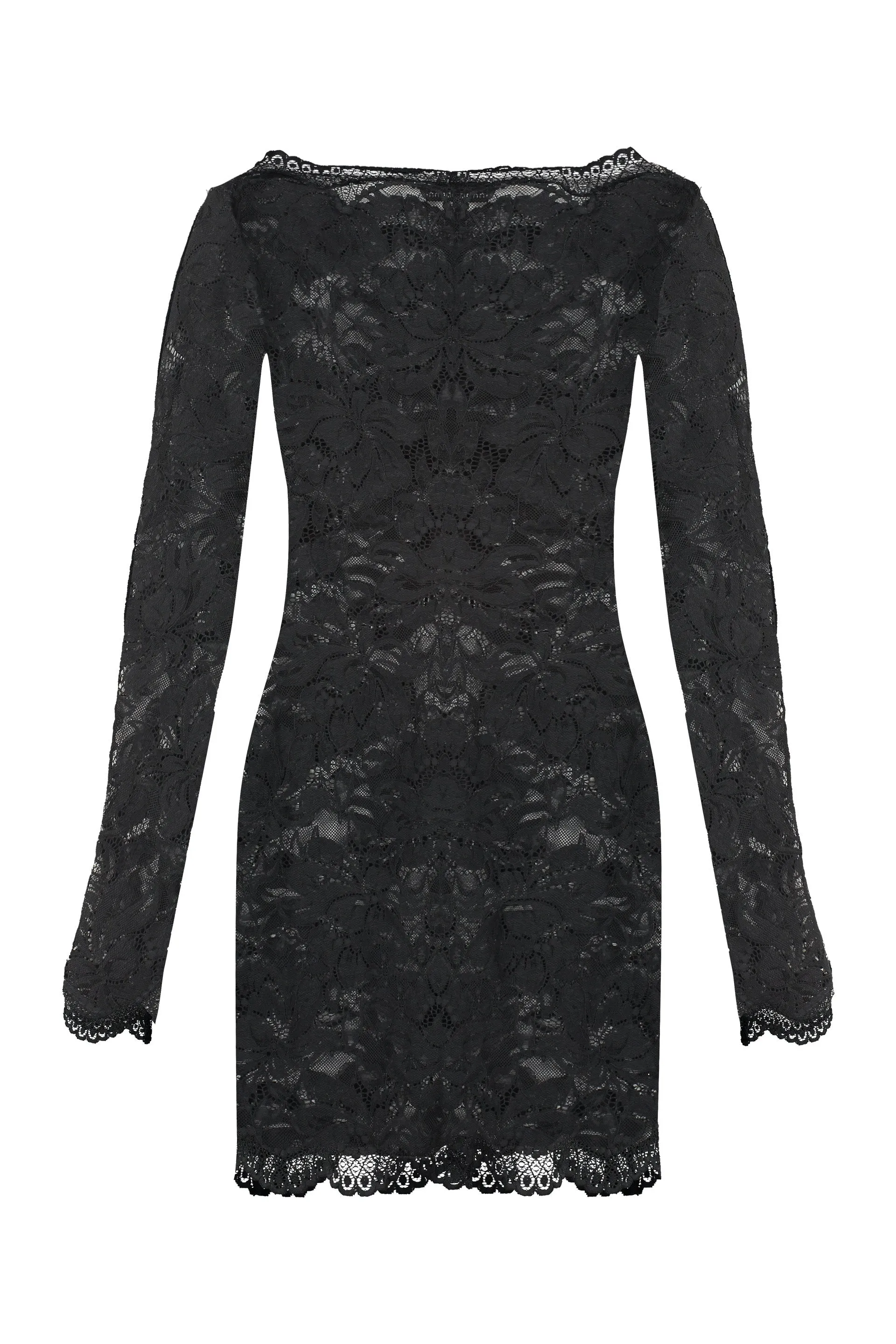 Rabanne Mini abito in pizzo