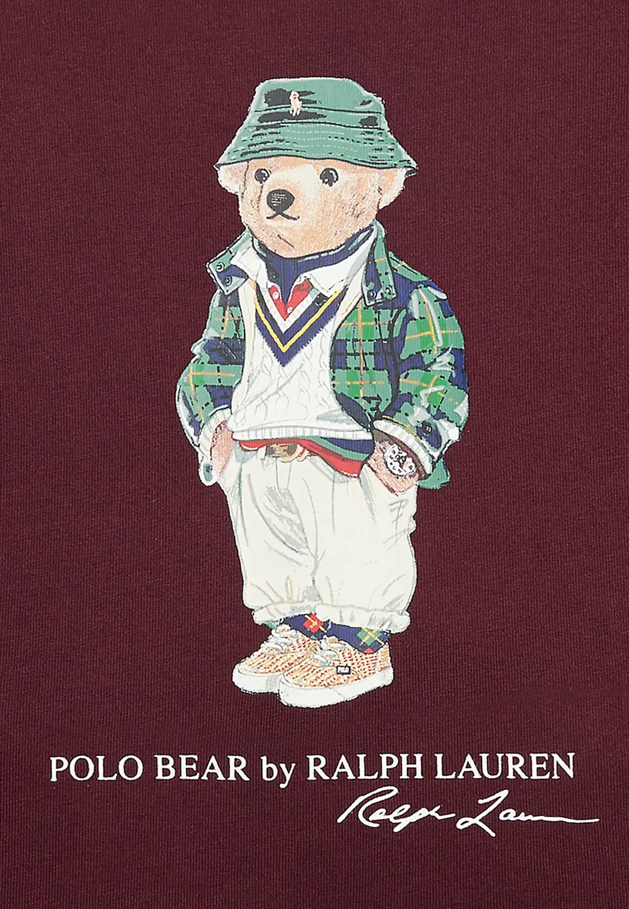 Ralph Lauren tuta multicolor neonato in cotone