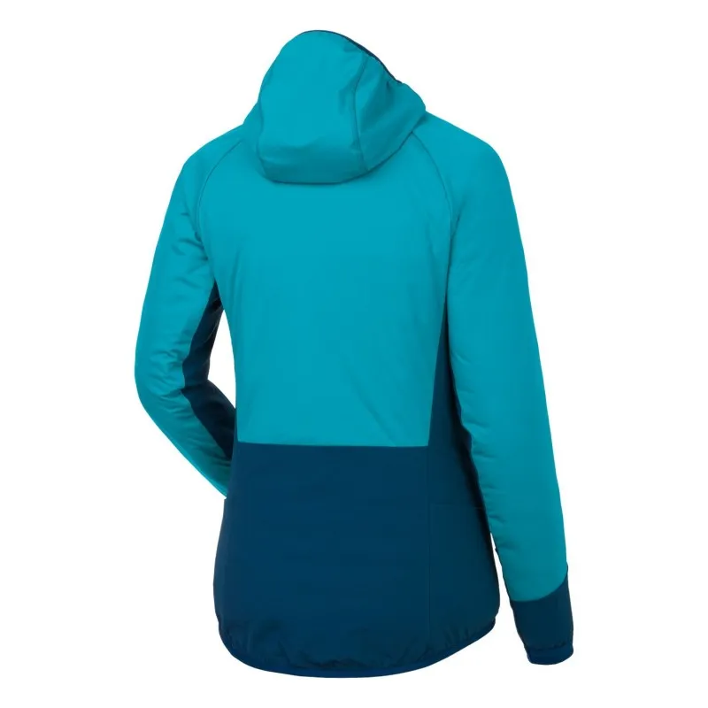 Salewa PEDROC HYBRID SOFTSHELL DURASTRECH GIACCA DONNA CANEEL BAY.