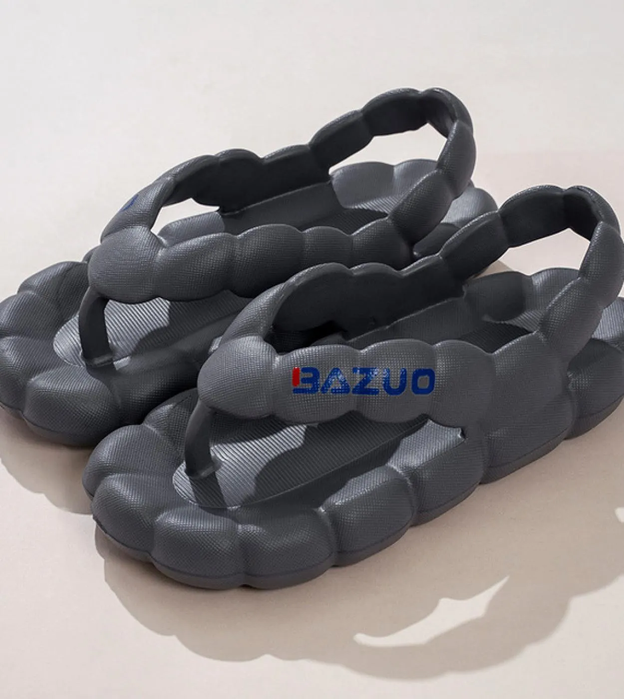 Sandali alla moda Donna Infradito da spiaggia Coppie Scarpe con plateau Suola spessa Leggero Donna Uomo Estate Sandalias De Mu