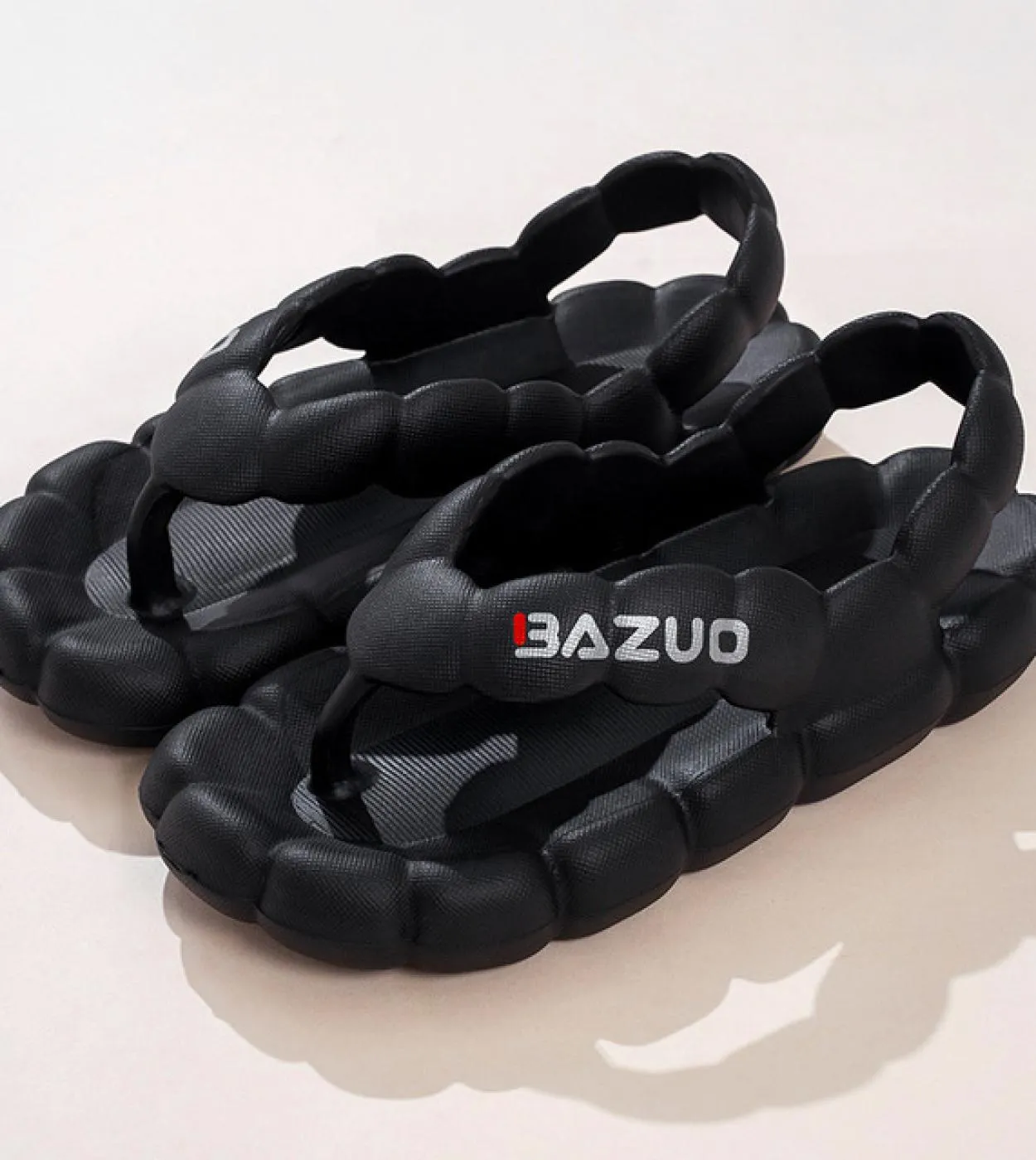 Sandali alla moda Donna Infradito da spiaggia Coppie Scarpe con plateau Suola spessa Leggero Donna Uomo Estate Sandalias De Mu