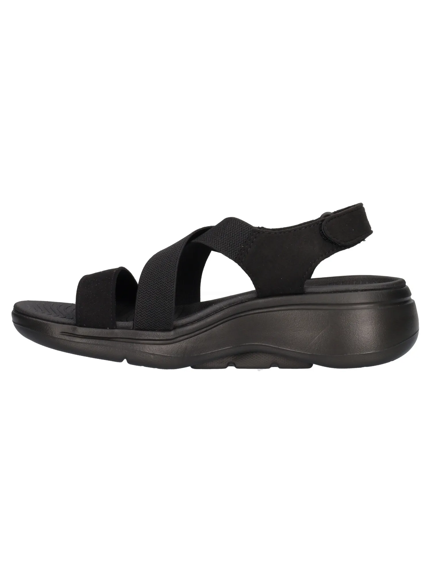 Sandalo Skechers ArchFit da donna nero