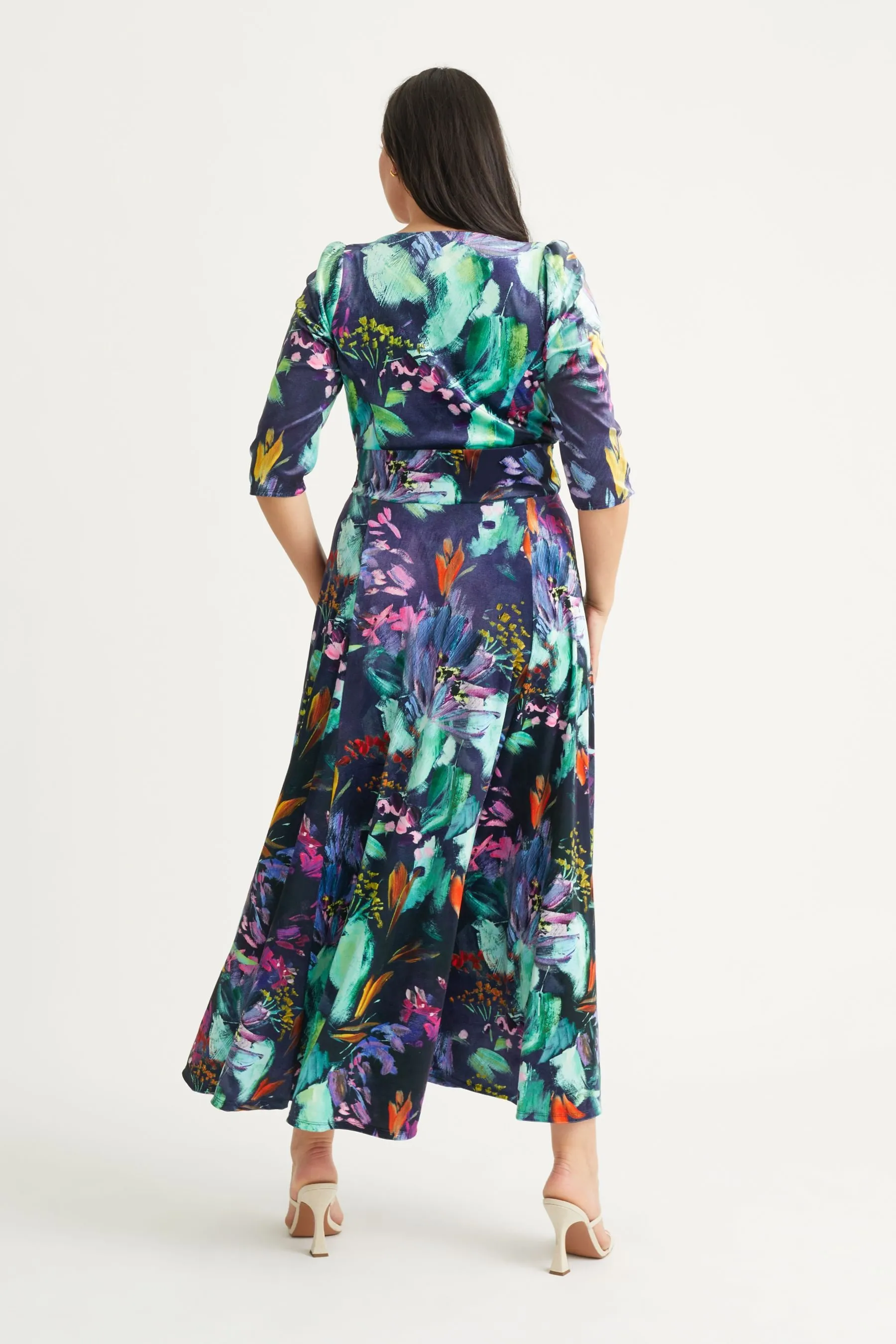 Scarlett & Jo - Elizabeth - Abito maxi in velluto