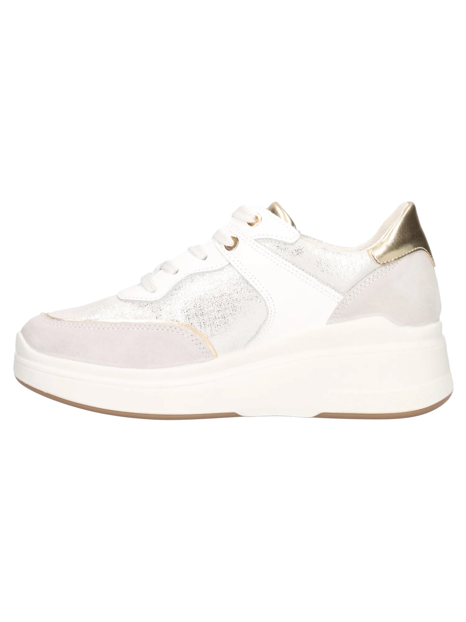Scarpa casual con zeppa Igi&Co da donna argento