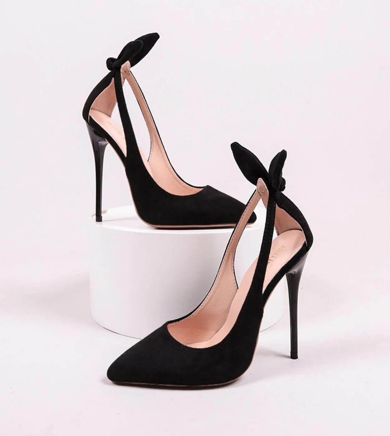 Scarpe con tacco alto Donna Stiletto a punta Bocca bassa Scarpe singole Taglie forti 35 45 Scarpe eleganti da lavoro da donna Po