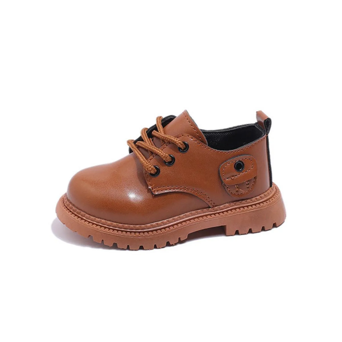 Scarpe in pelle da gentiluomo per ragazzini Scarpe eleganti per neonato in stile inglese per il tempo libero Nuove scarpe firmat