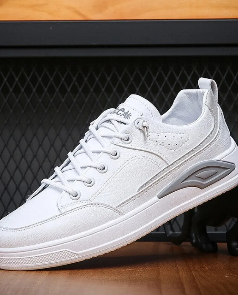 Scarpe vulcanizzate da uomo Scarpe casual comode con plateau Scarpe da ginnastica leggere da jogging alla moda con lacci All Mat