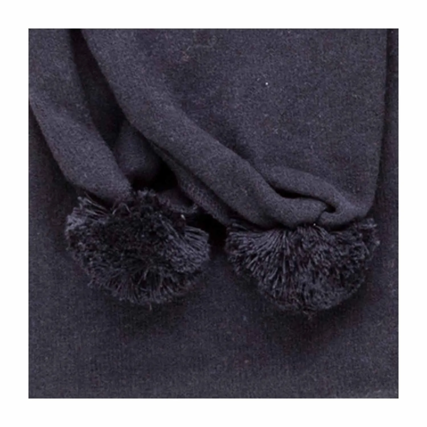Sciarpa Blu Pompon Bimba