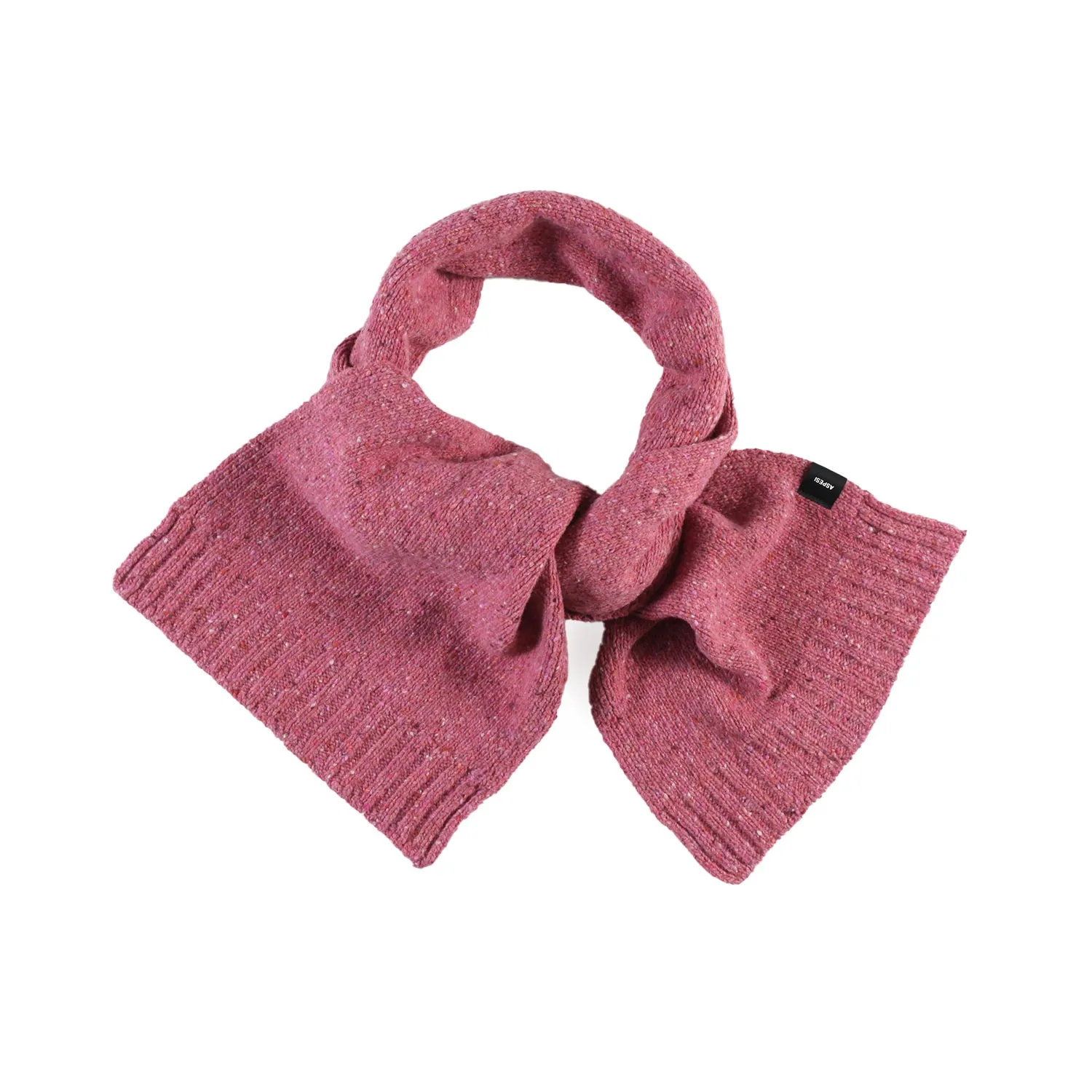 Sciarpa Unisex Aspesi Rosa Pastello Melange
