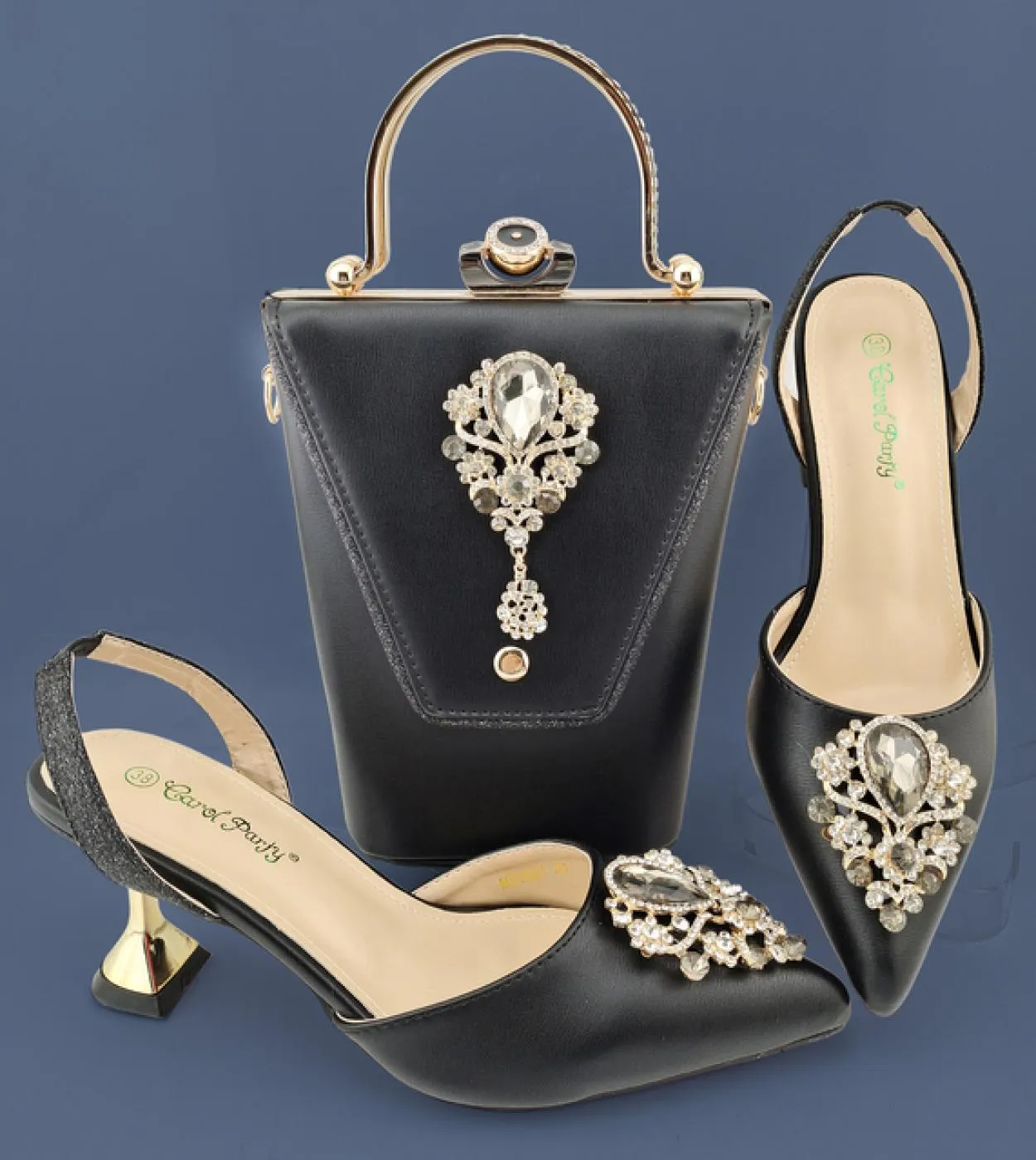 Set di borse per scarpe Qsgfc Pumps 2023 Set di borse per scarpe da donna eleganti Colore Pompe Tacchi alti
