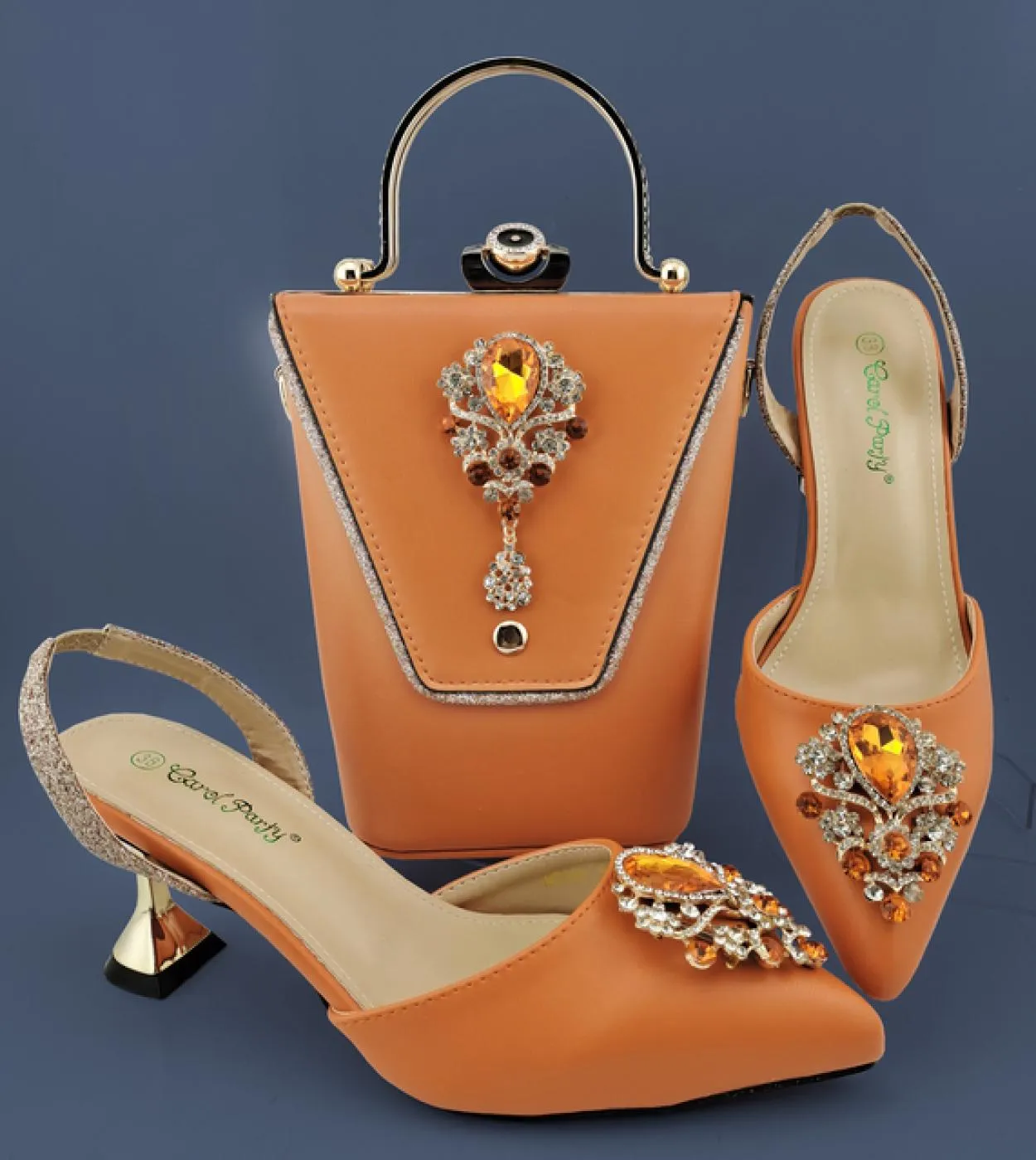 Set di borse per scarpe Qsgfc Pumps 2023 Set di borse per scarpe da donna eleganti Colore Pompe Tacchi alti