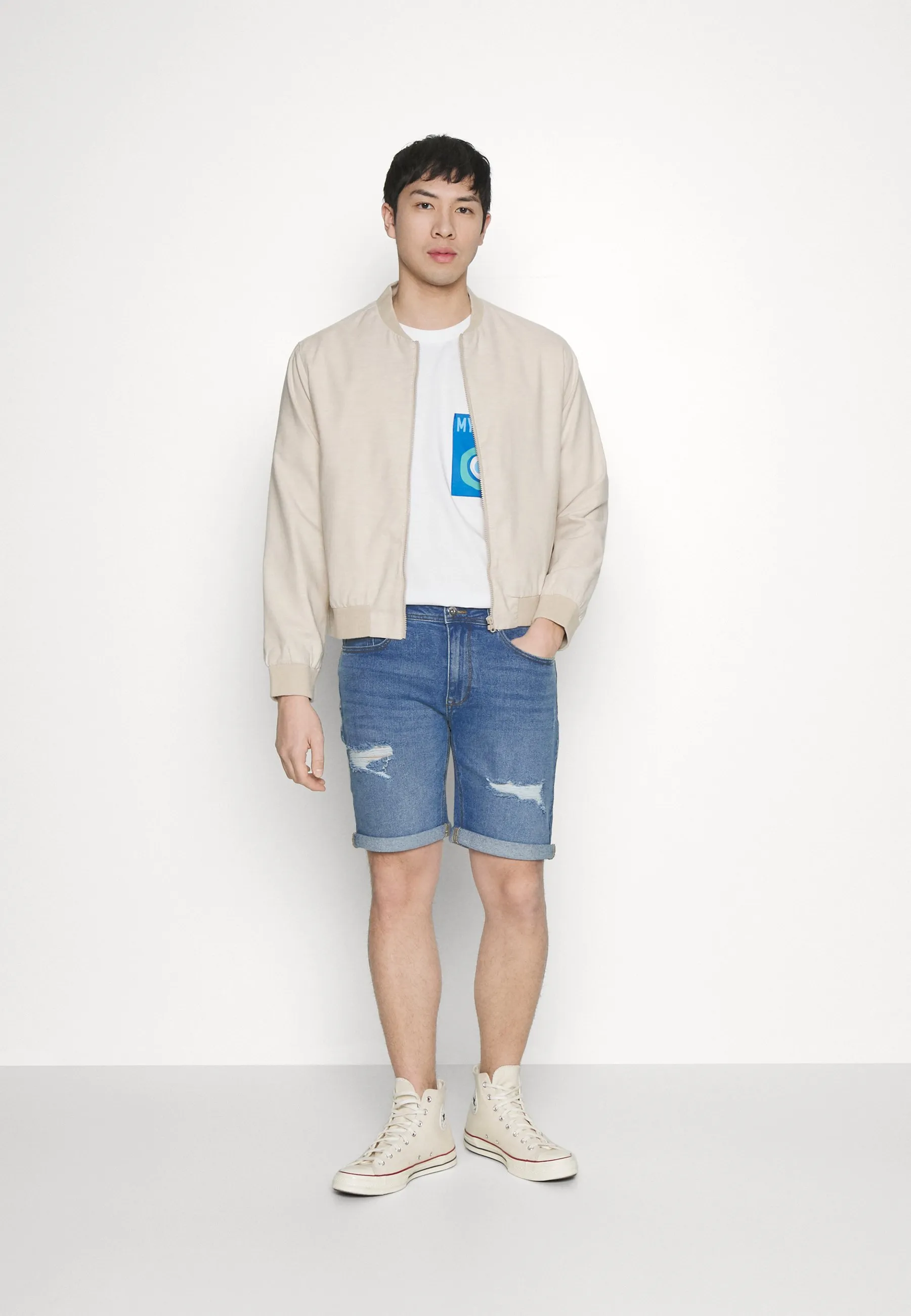 Shorts di jeans