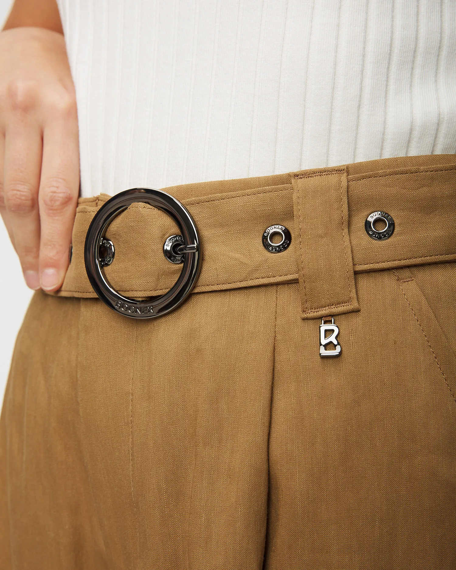 Shorts di lino BOGNER Rita 16637884-794