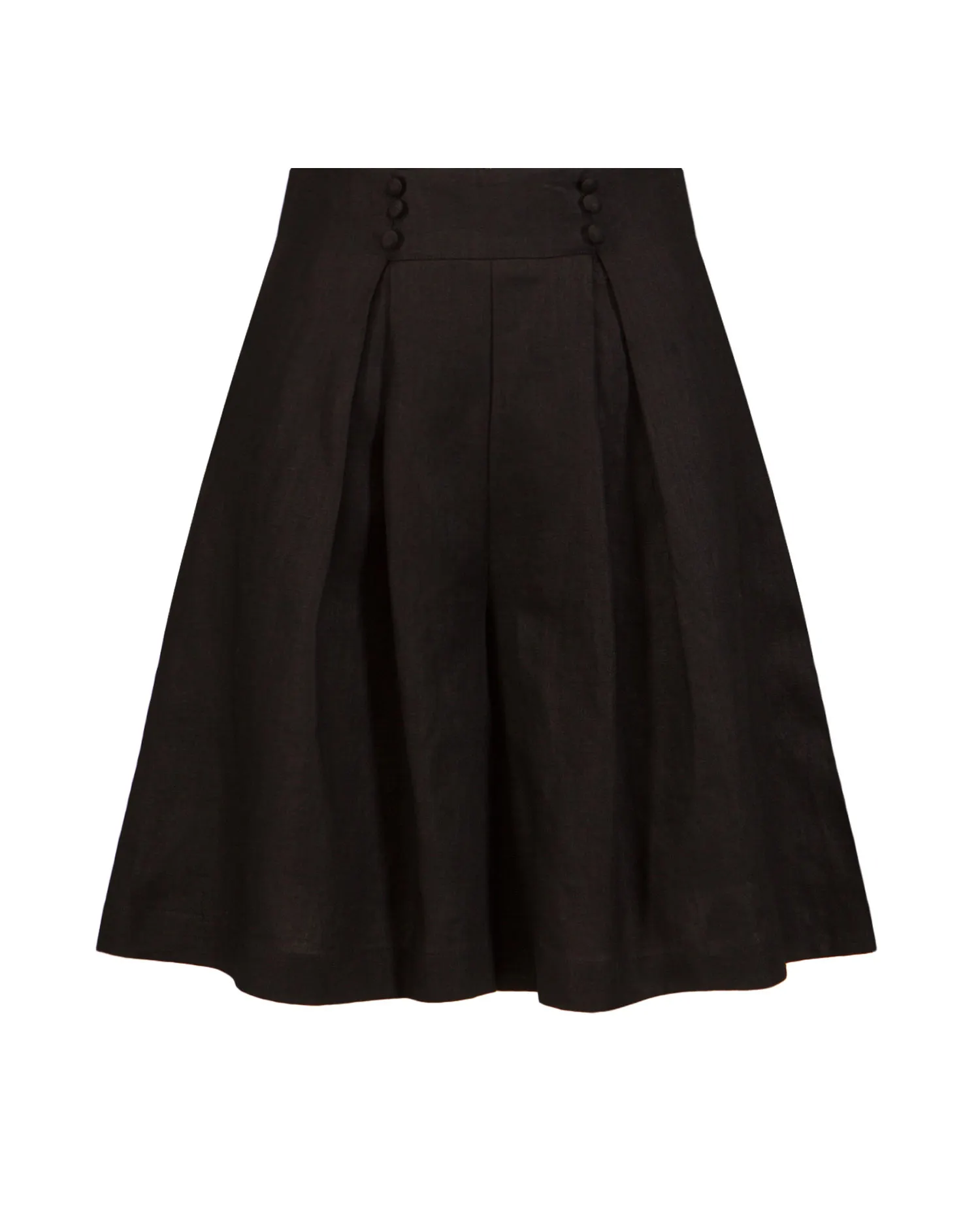 Shorts di lino Joslin Peyton JOS221363-black