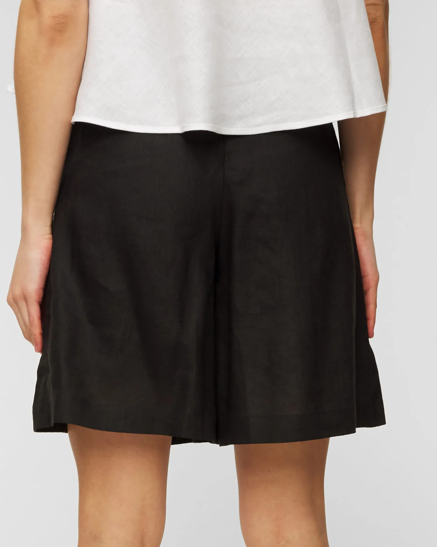 Shorts di lino Joslin Peyton JOS221363-black