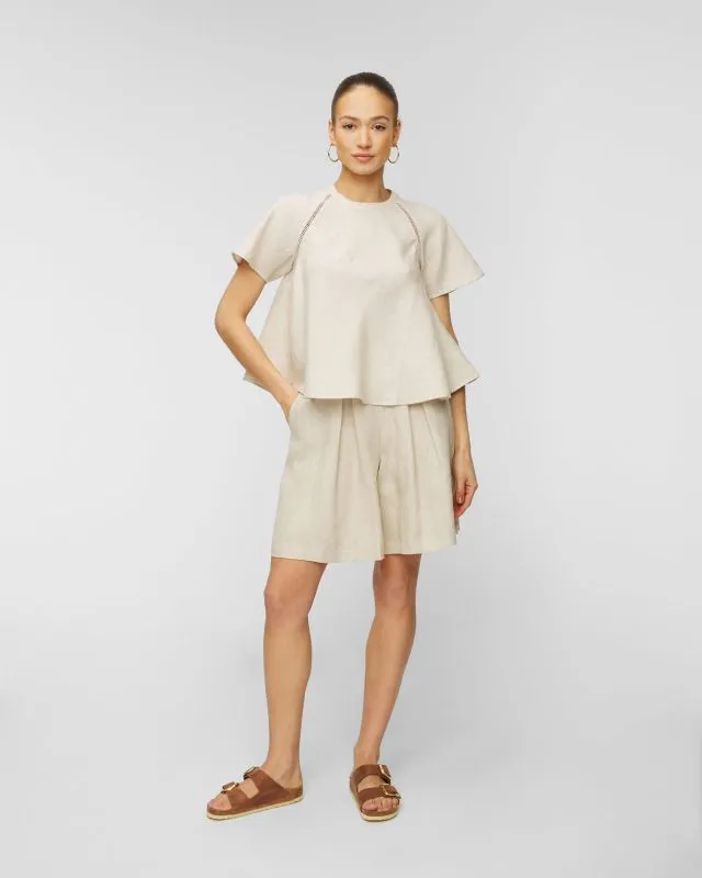 Shorts di lino Joslin Peyton