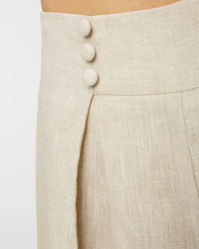 Shorts di lino Joslin Peyton