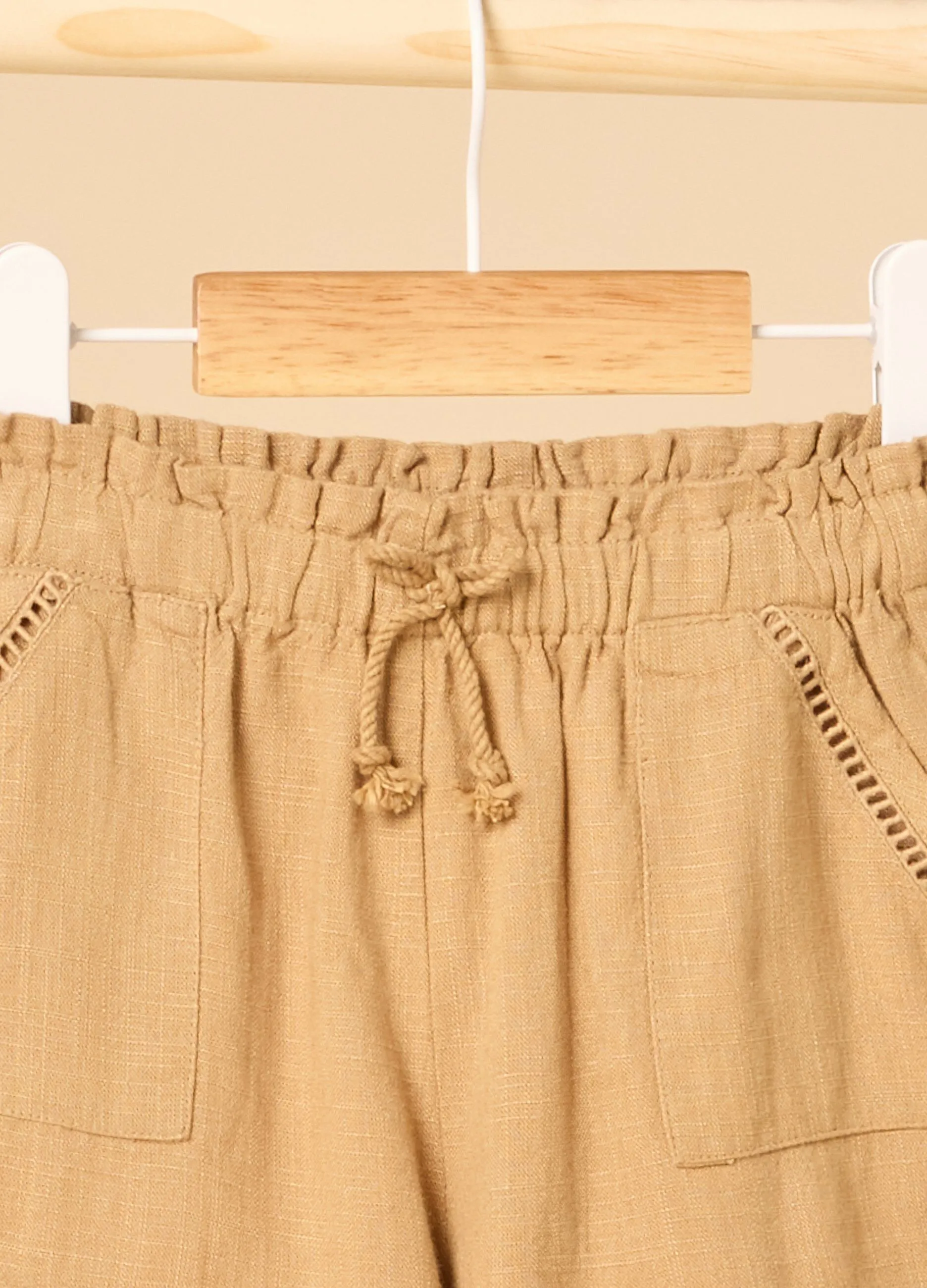 Shorts IANA misto lino neonata