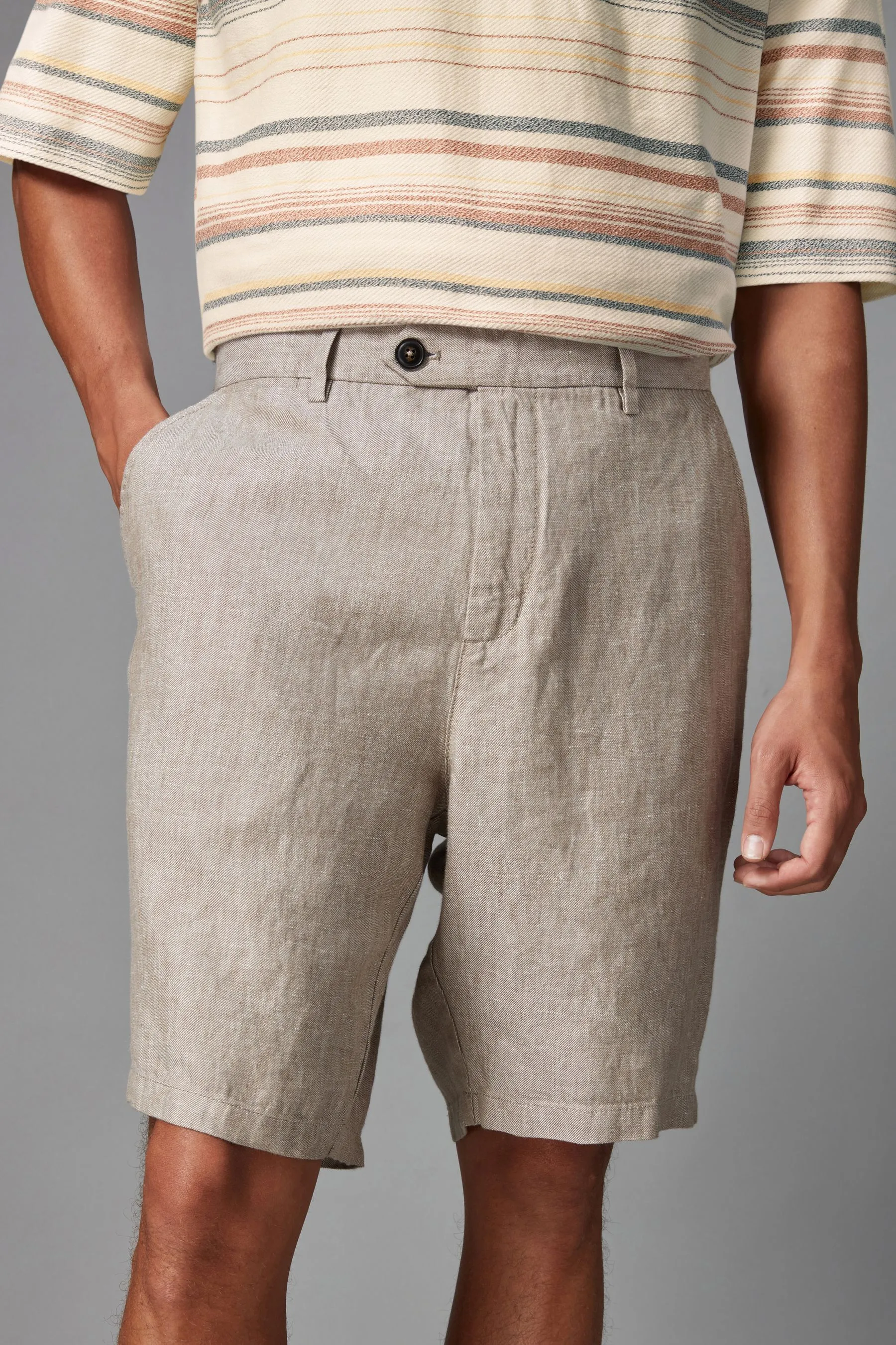 Shorts in Luxe lino