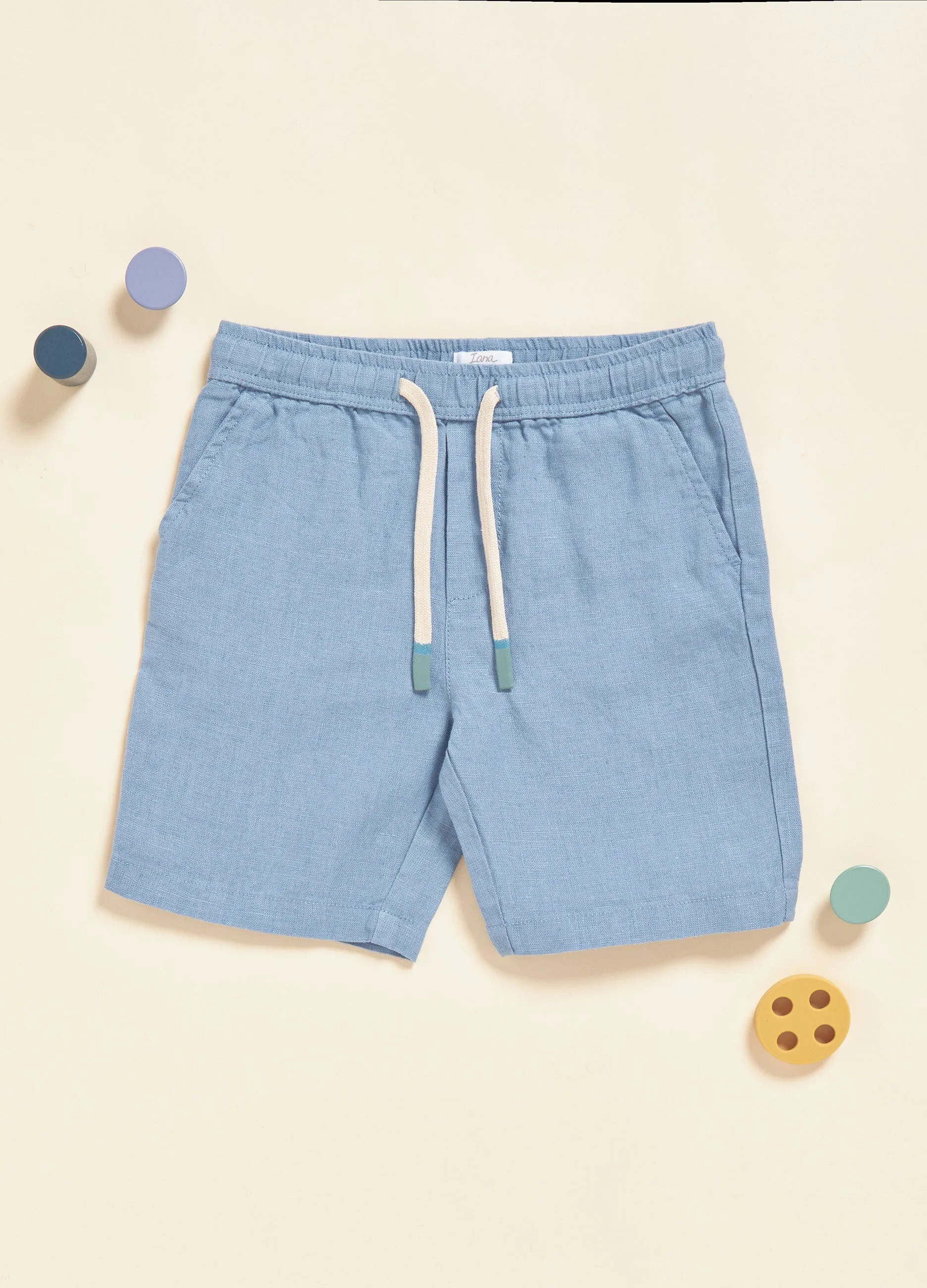 Shorts in puro lino IANA