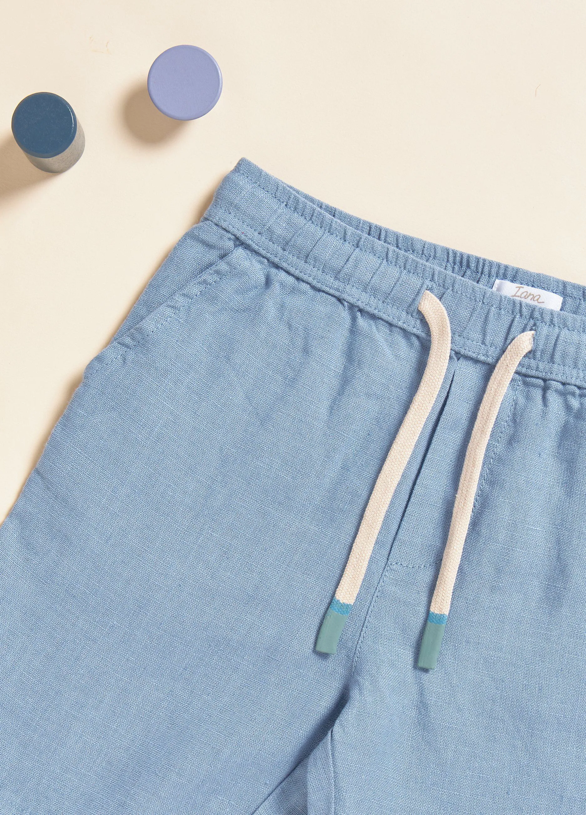 Shorts in puro lino IANA