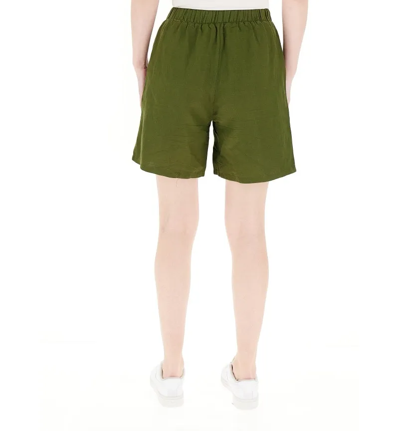 Shorts misto lino