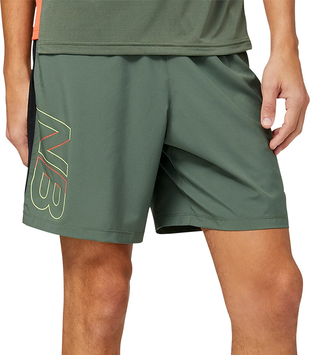 Shorts New Balance Printed Accelerate Pacer 7 Inch 2 in 1 Short