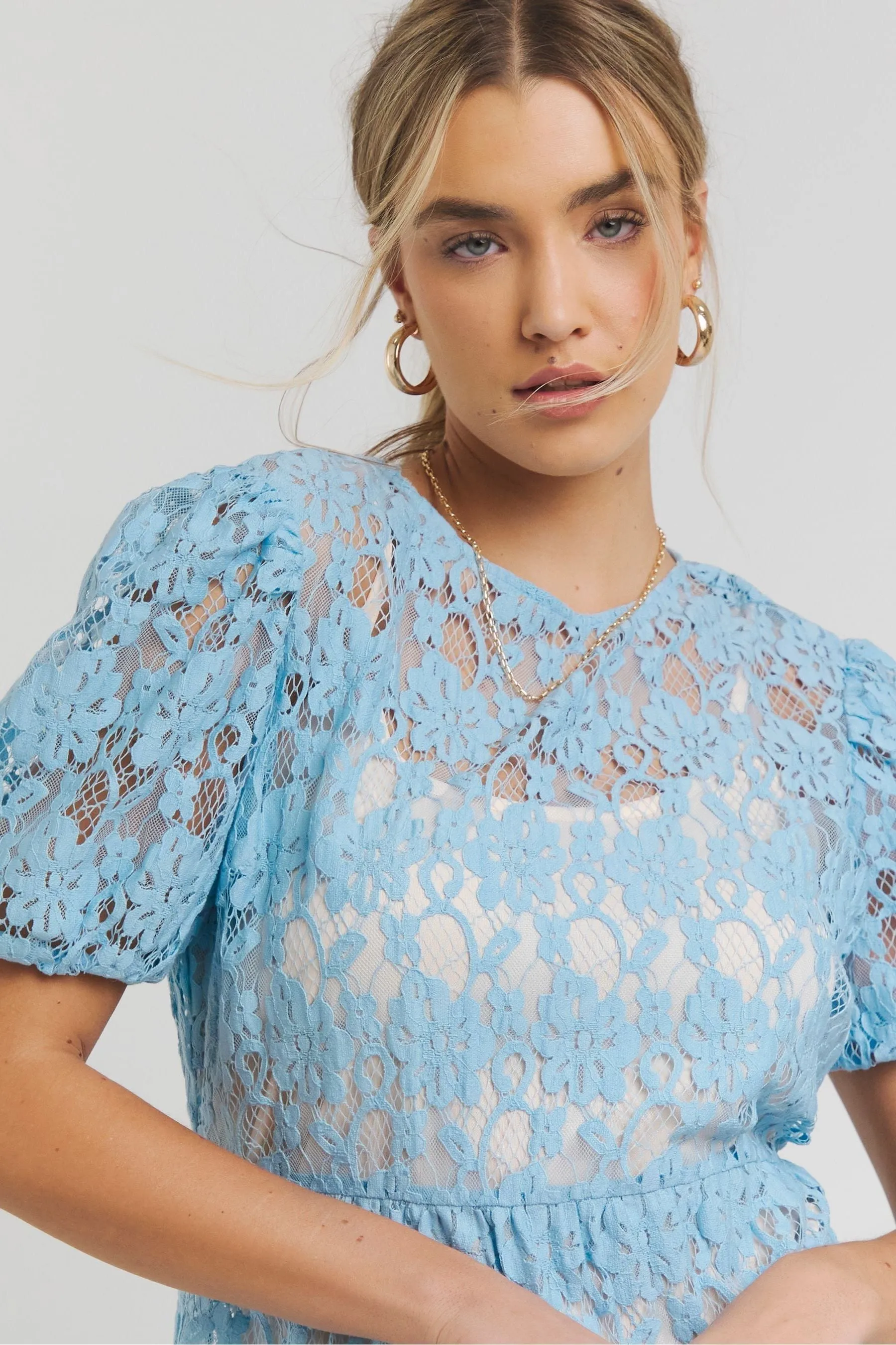 Simply Be Pizzo - Abito midi