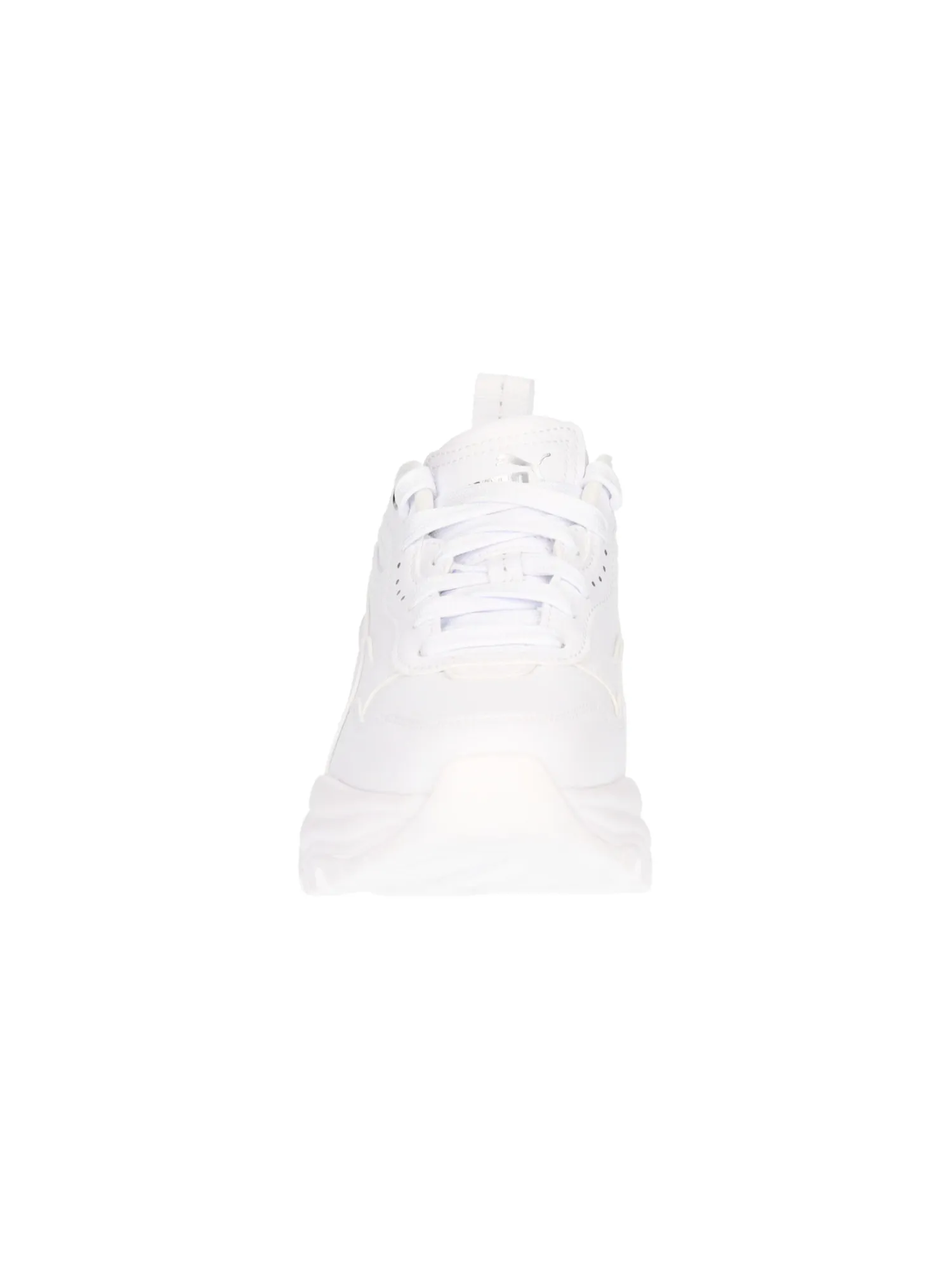 Sneaker con zeppa Puma Cilia Wedge da donna bianca