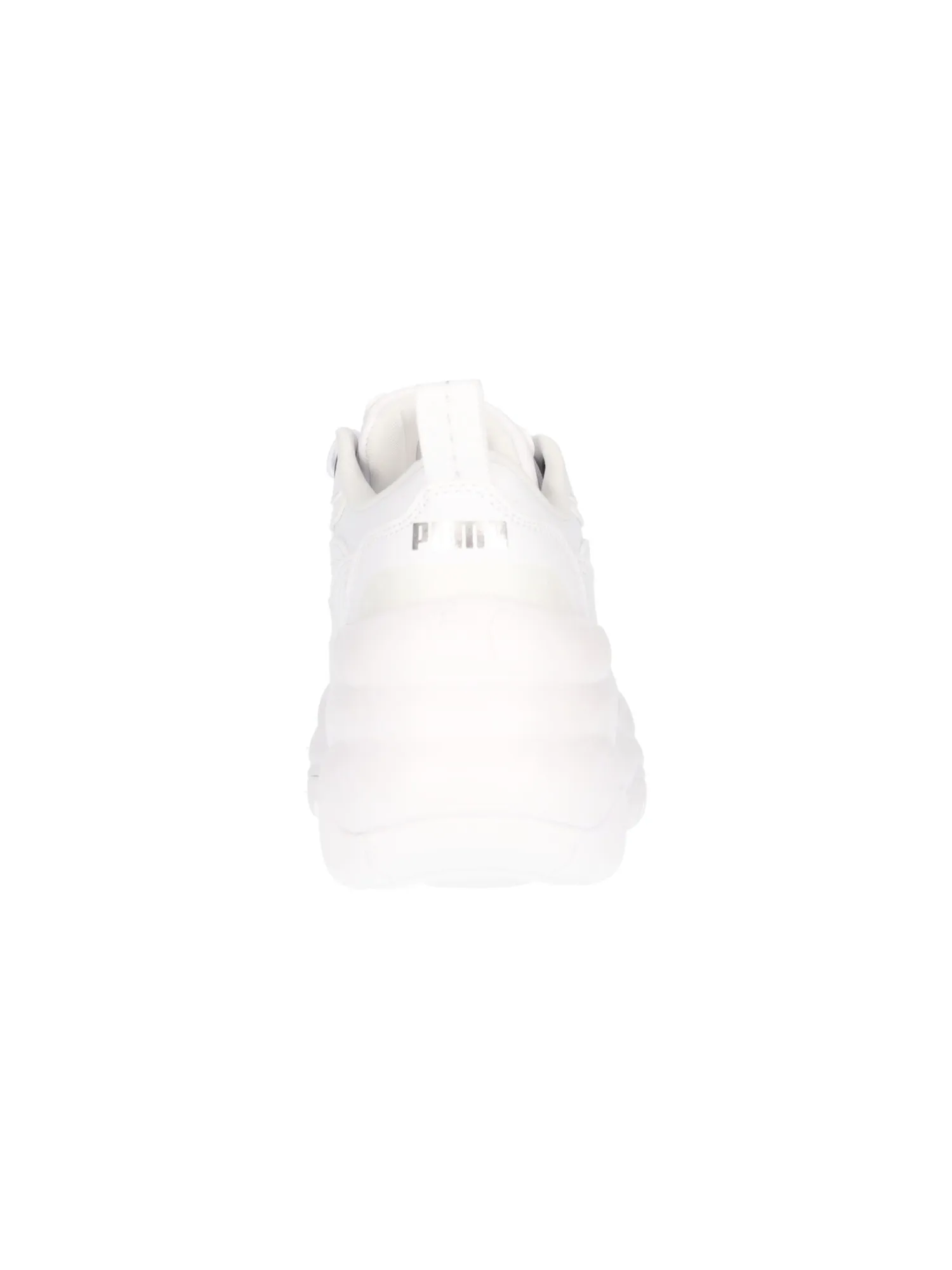 Sneaker con zeppa Puma Cilia Wedge da donna bianca