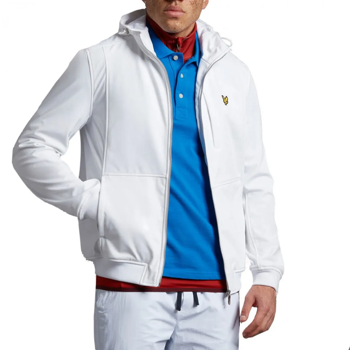 Softshell Jacket, Bianco