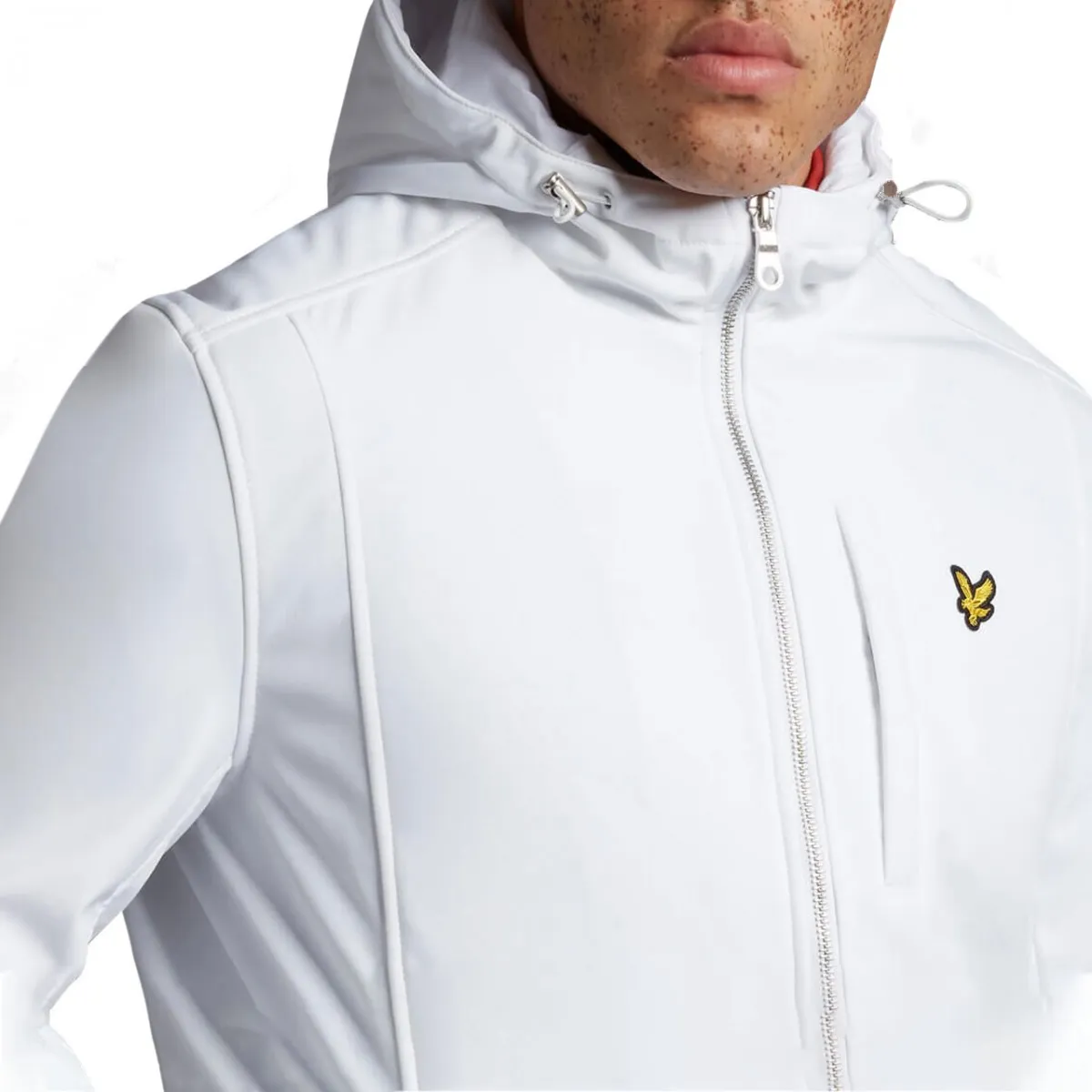 Softshell Jacket, Bianco