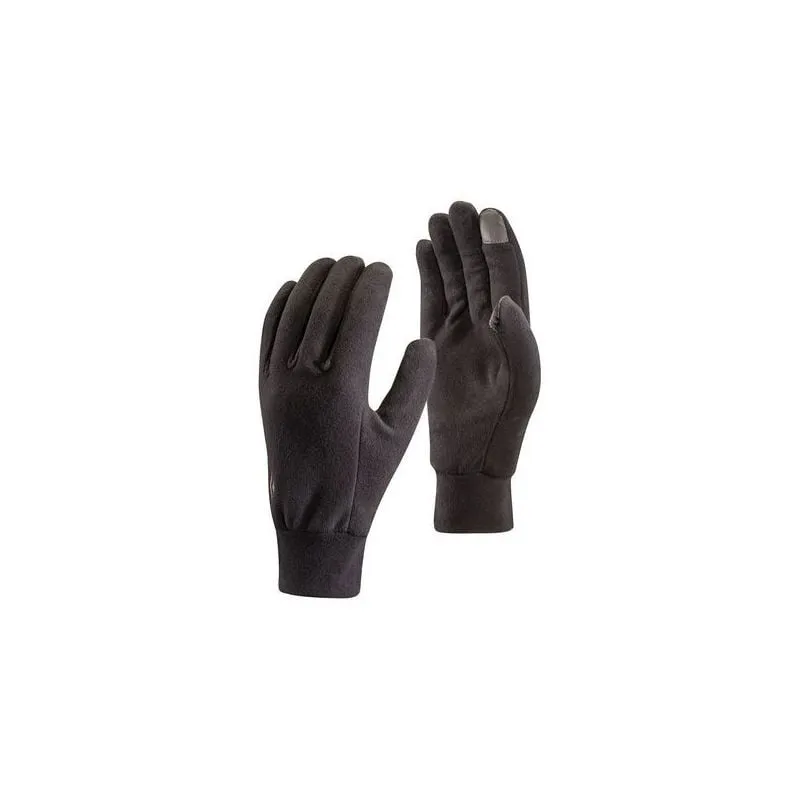 Sotto Guanti Black Diamond leggero pile (nero)
