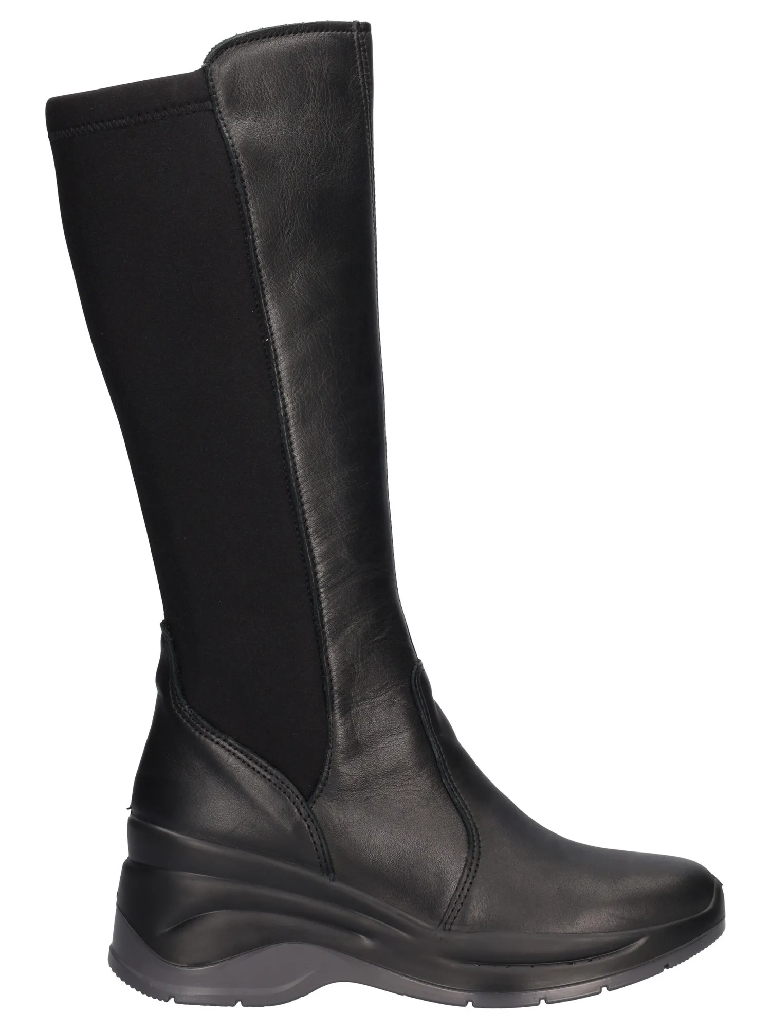 Stivale con zeppa Igi&Co da donna nero