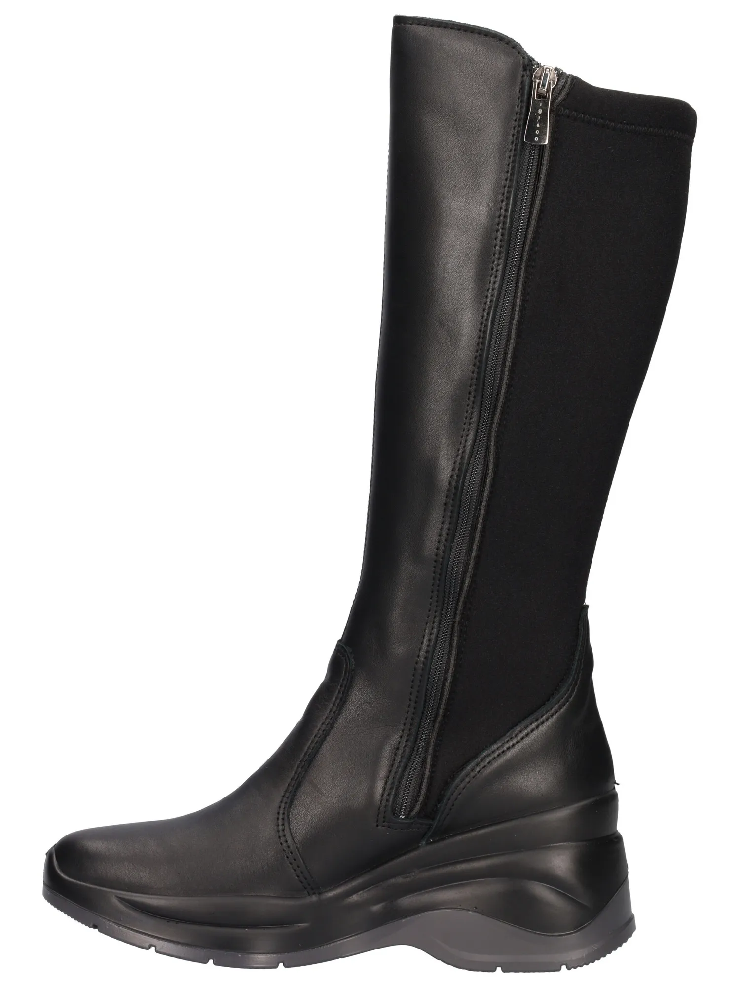 Stivale con zeppa Igi&Co da donna nero