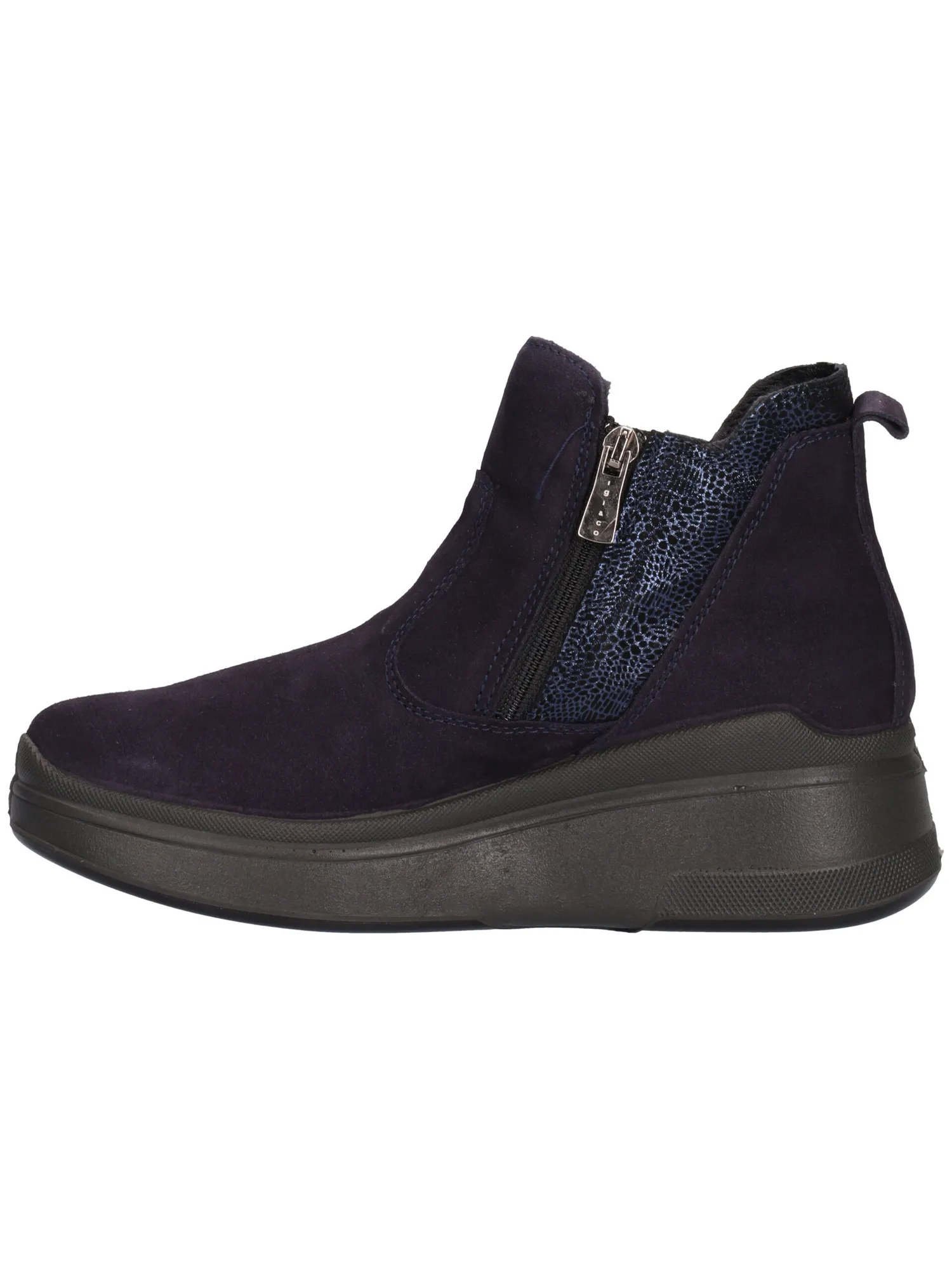 Stivaletto con zeppa Igi&Co da donna blu